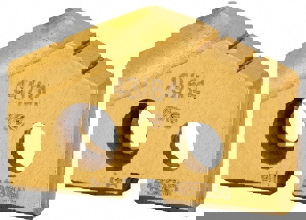 Spade Drill Insert: 43/64