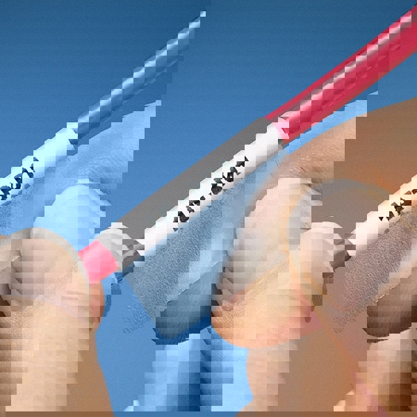 Label Maker Label: Clear & White, Polyester, 1