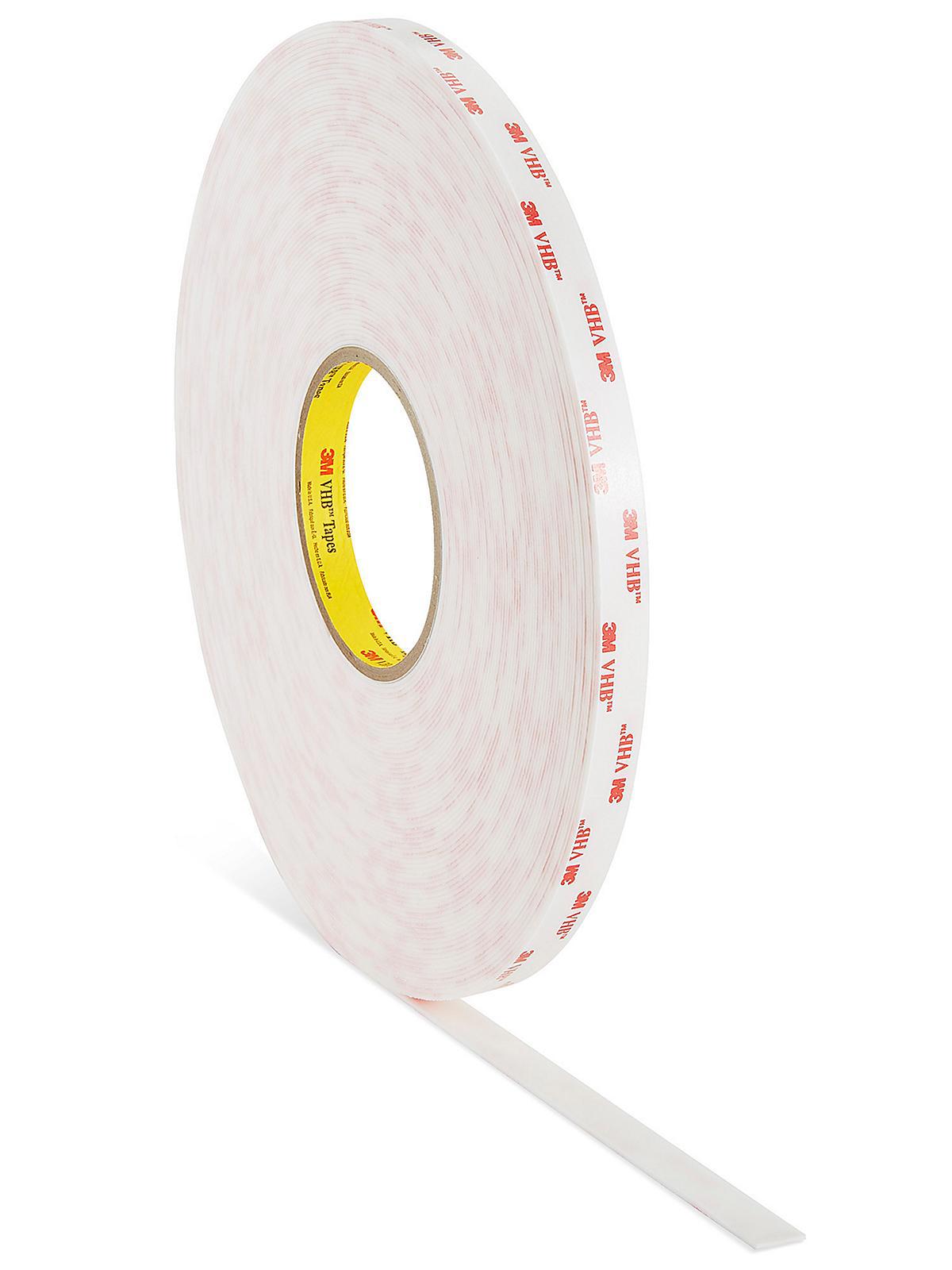 3M 4950 VHB Double-Sided Foam Tape - 1 2