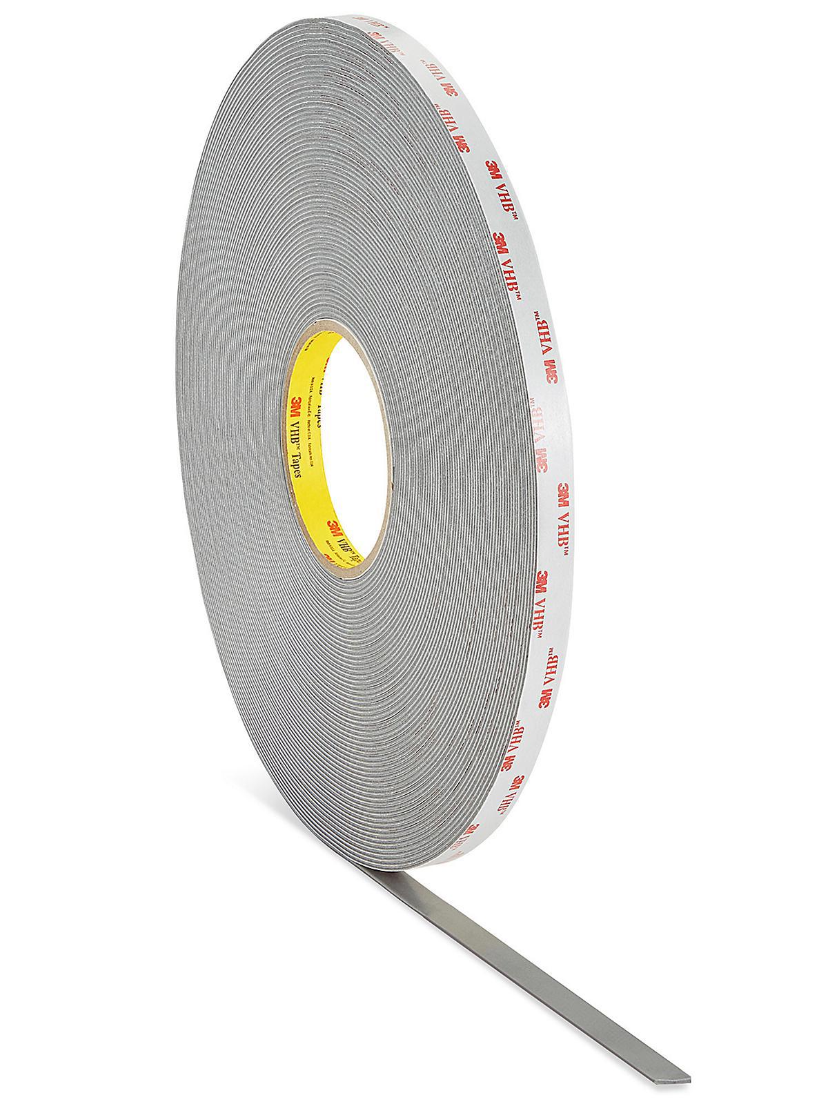 3M 4956 VHB Double-Sided Foam Tape - 1 2