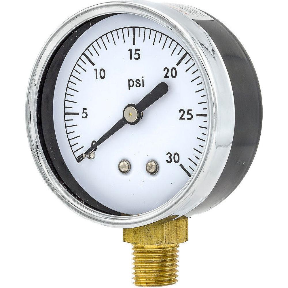 Pressure Gauges; Gauge Type: Utility Gauge ; Scale Type: Single ; Accuracy (%): 3-2-3% ; Dial Type: Analog ; Thread Type: 1/4