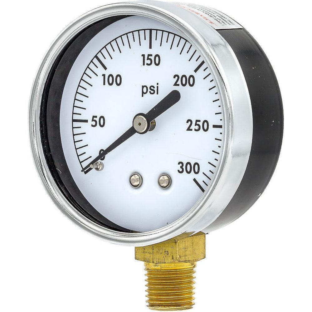 Pressure Gauges; Gauge Type: Utility Gauge ; Scale Type: Single ; Accuracy (%): 3-2-3% ; Dial Type: Analog ; Thread Type: 1/4