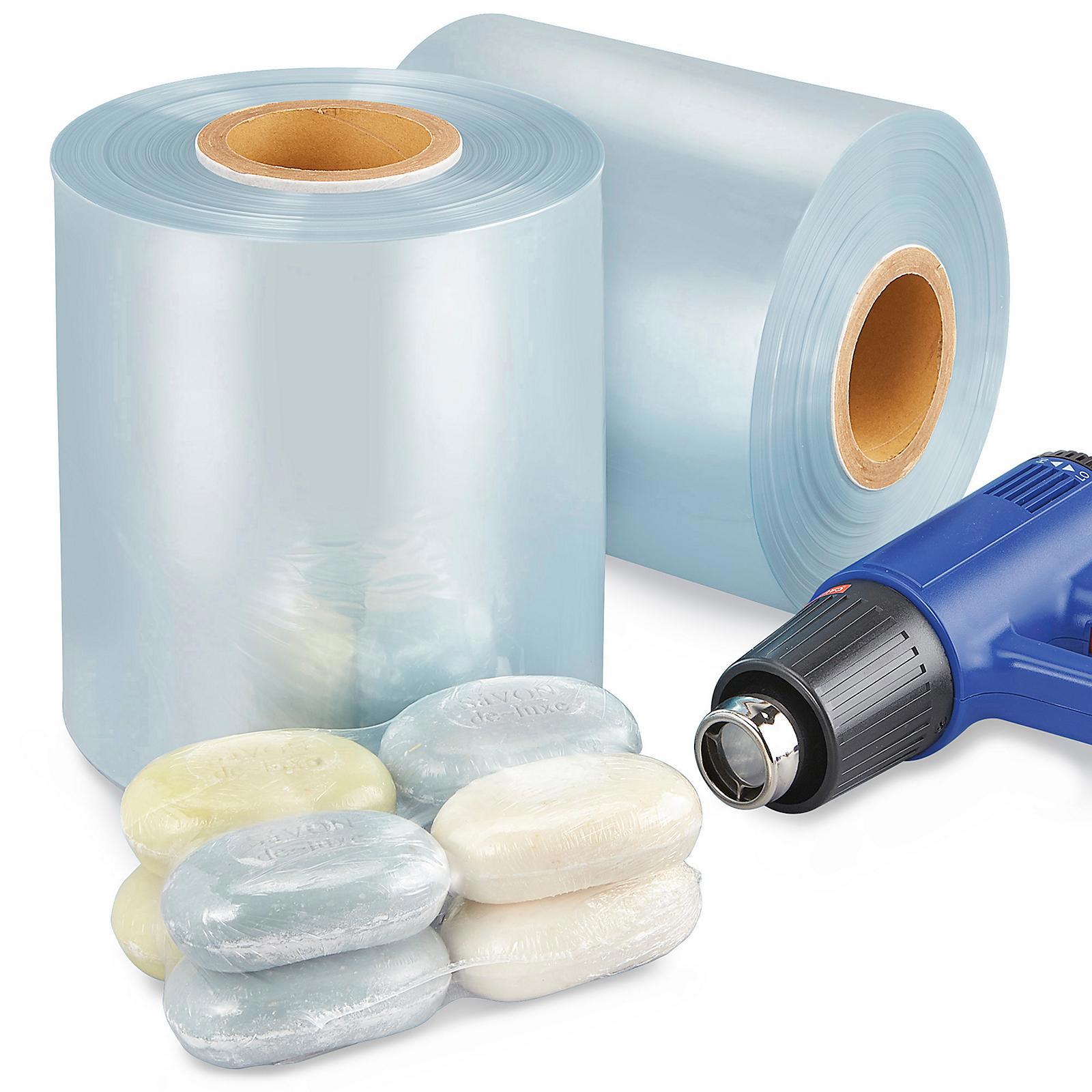 Uline PVC Shrink Film Roll - 75 gauge, 8