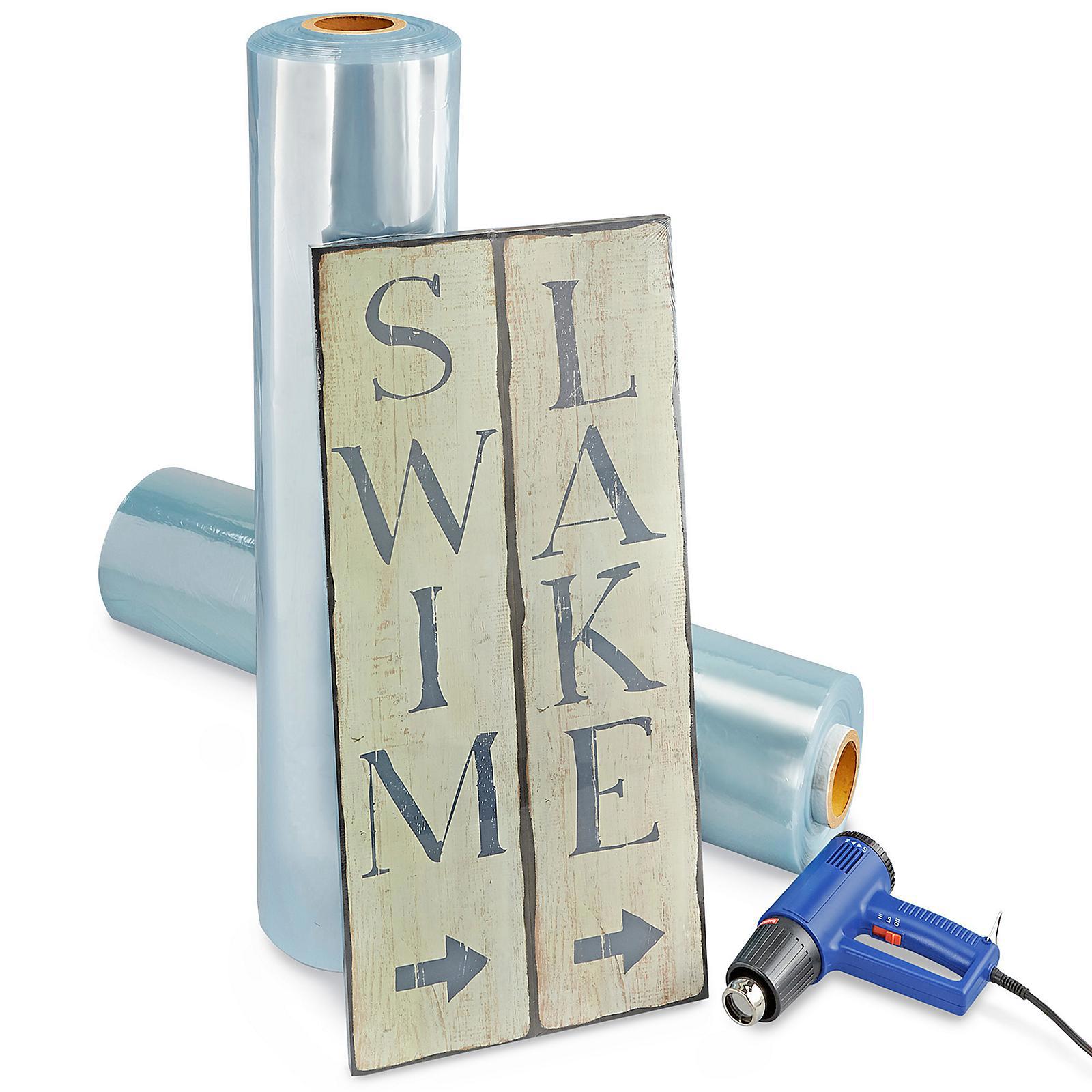 Uline PVC Shrink Film Roll - 75 gauge, 3