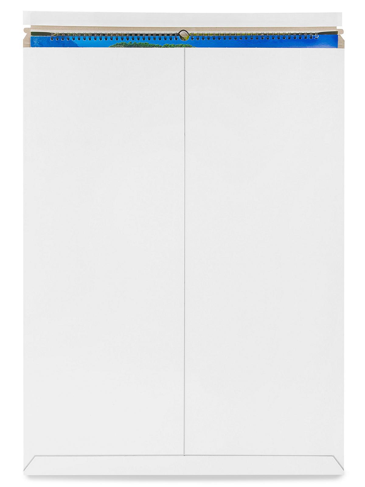 White Self-Seal Stayflats #12 - 20 x 27