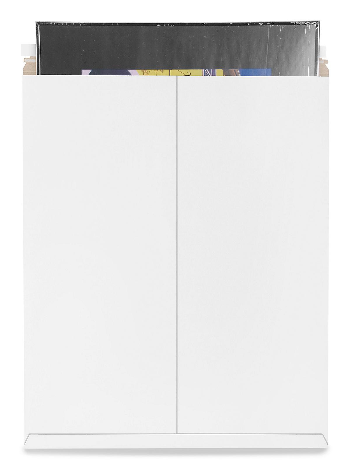 White Self-Seal Stayflats #13 - 22 x 27