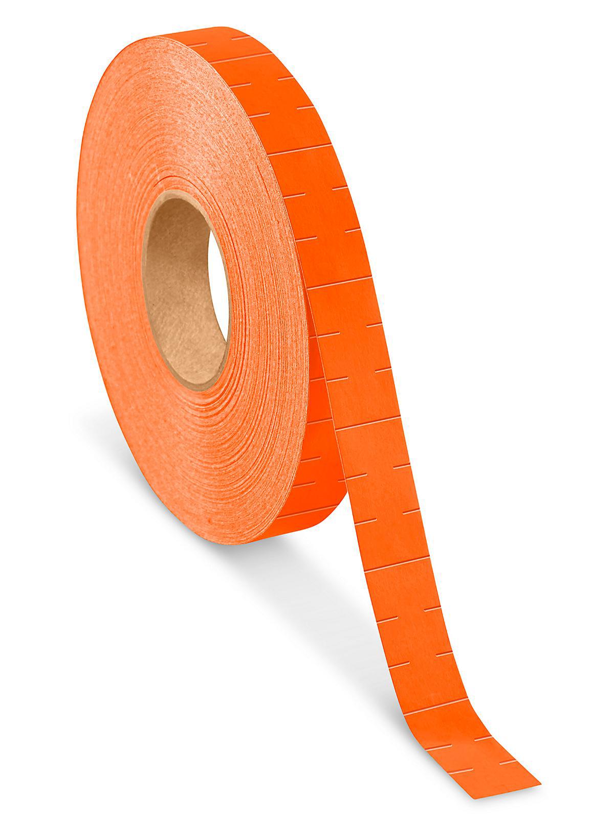 Monarch 1110 Labels - Red Removable. So