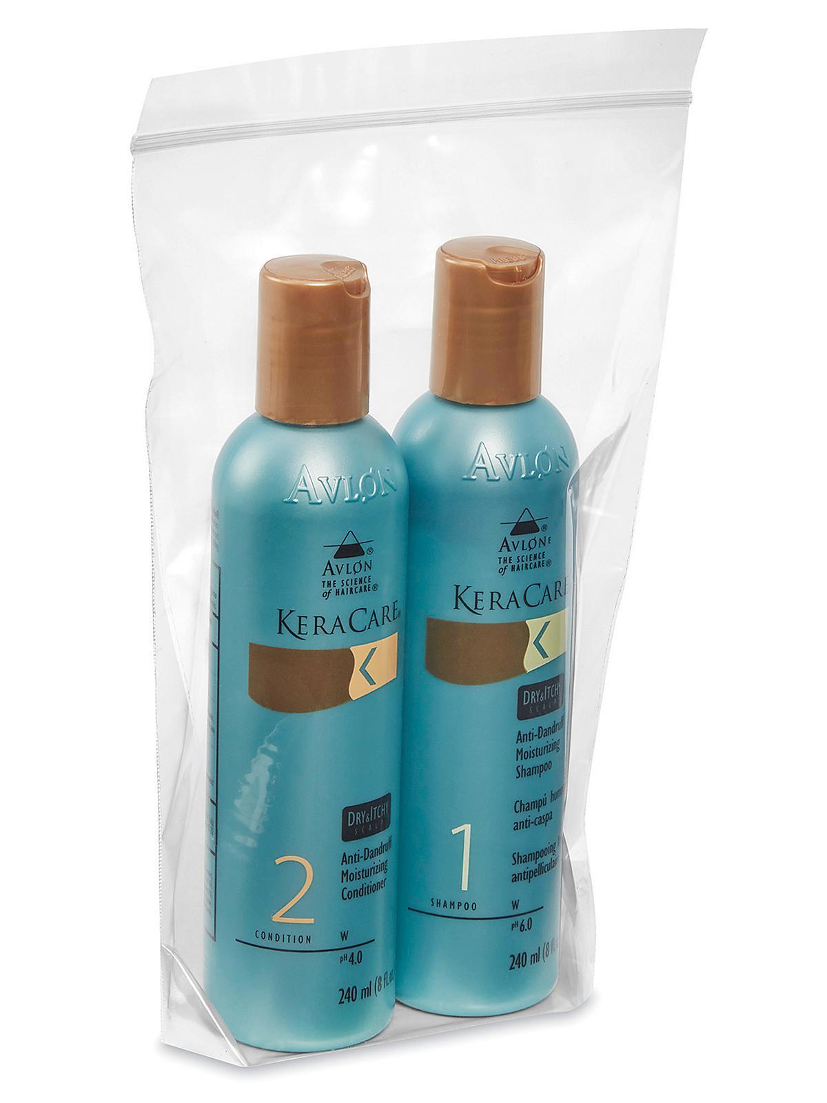 Gusseted Reclosable Bags - 6 x 9 x 2