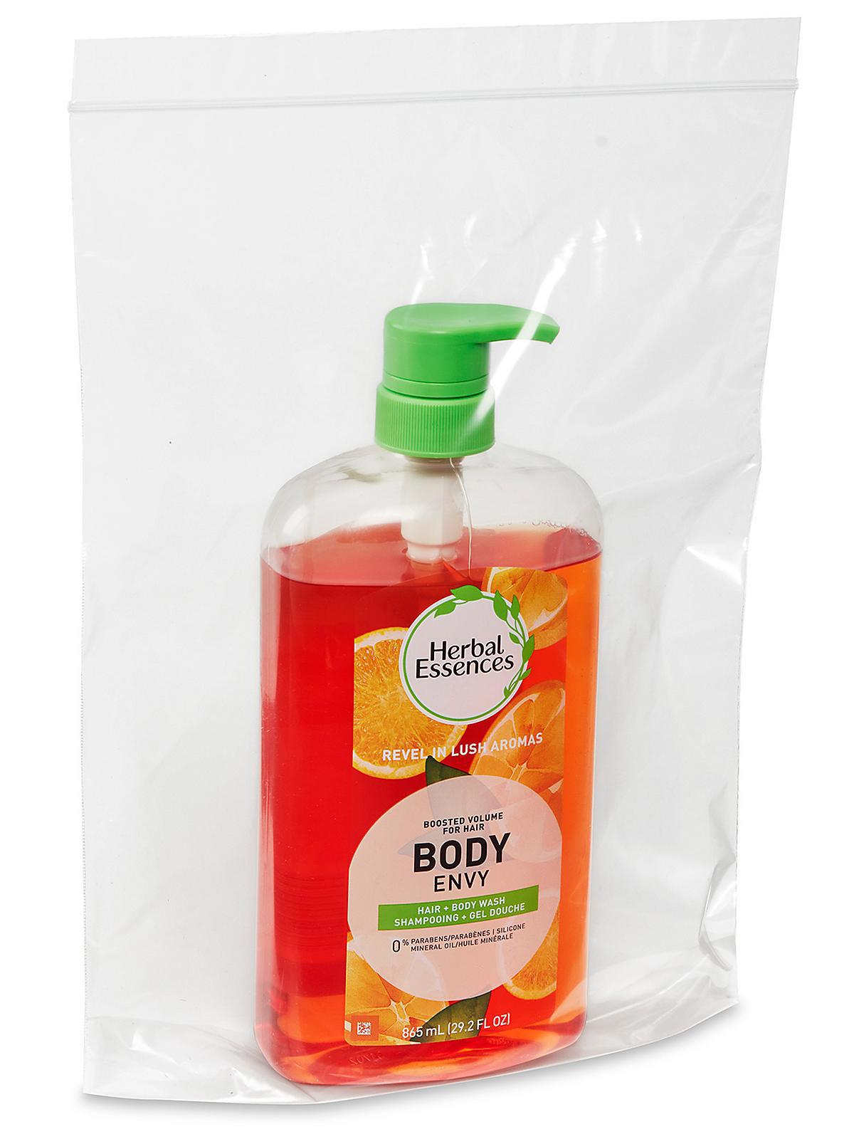 Gusseted Reclosable Bags - 9 x 12 x 2