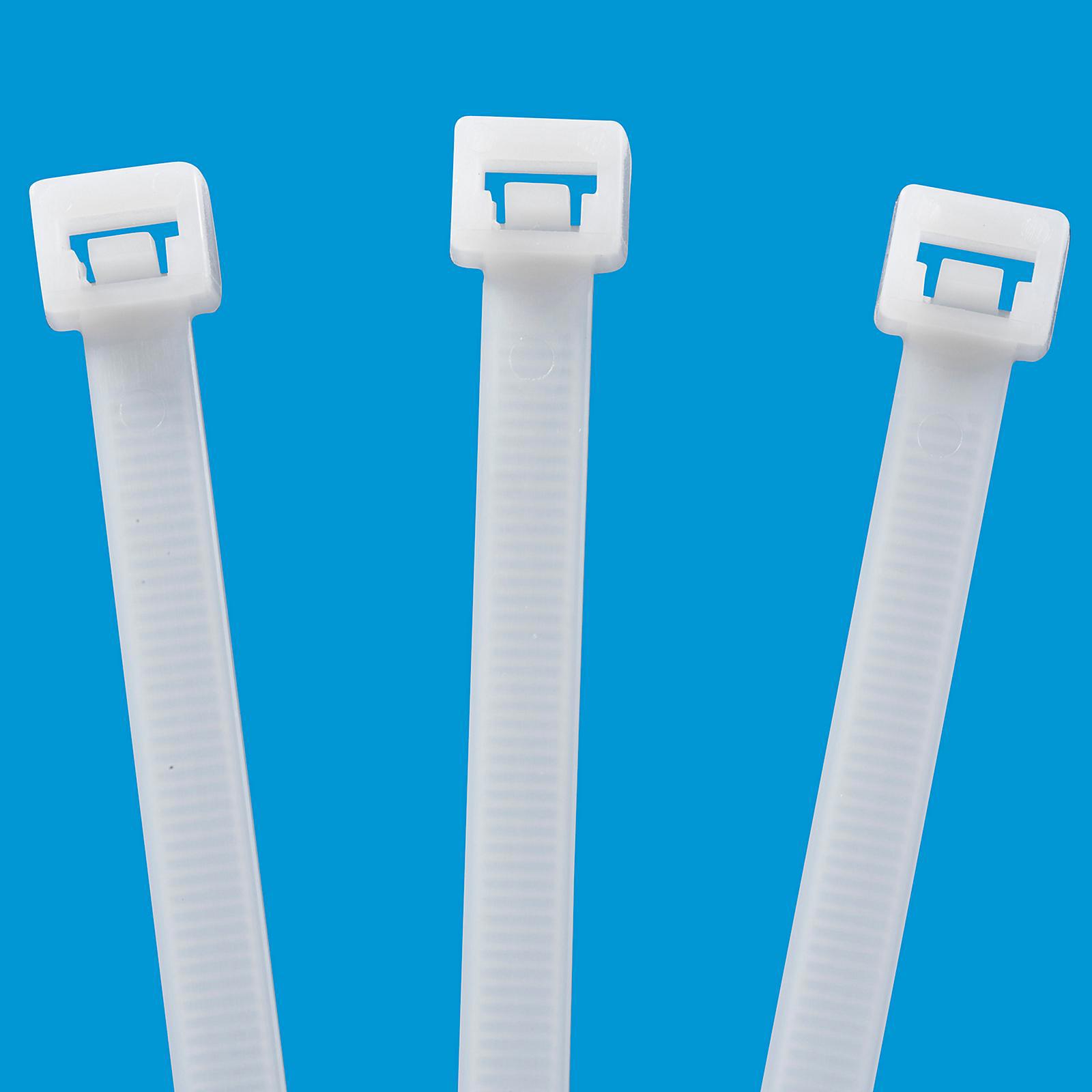 Nylon Natural Cable Ties - 28