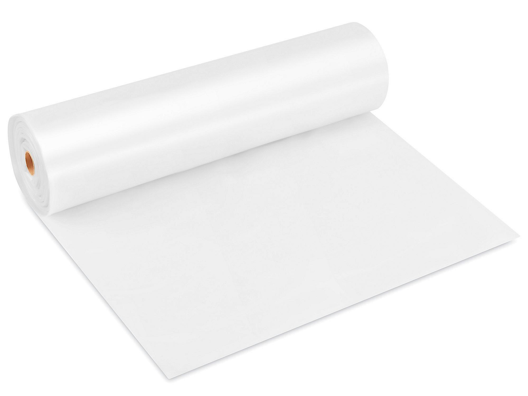 Clear Poly Sheeting - 6 Mil, 8' x 100'.