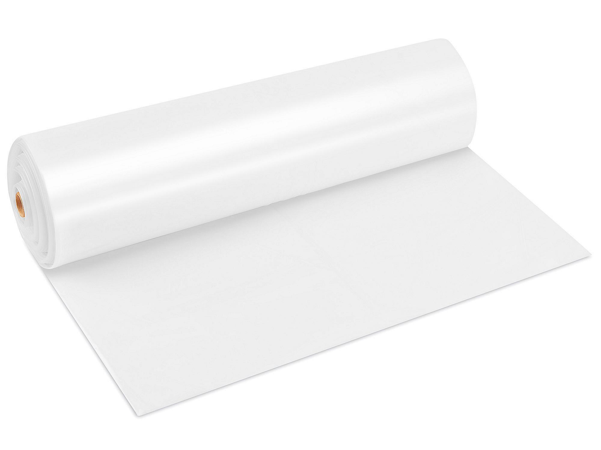 Clear Poly Sheeting - 6 Mil, 24' x 100'.