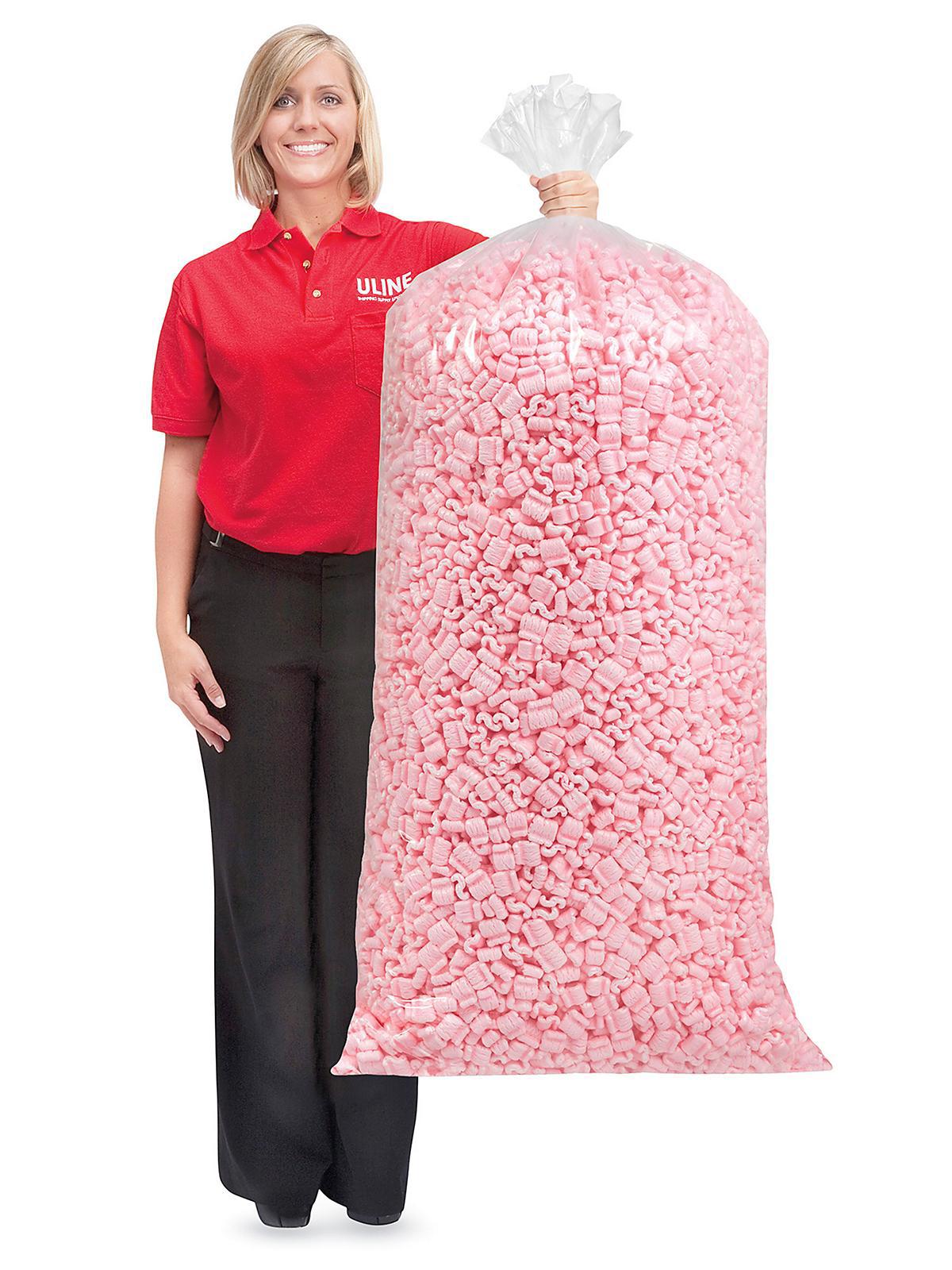 Uline UPSable Peanuts - Pink Anti-Static