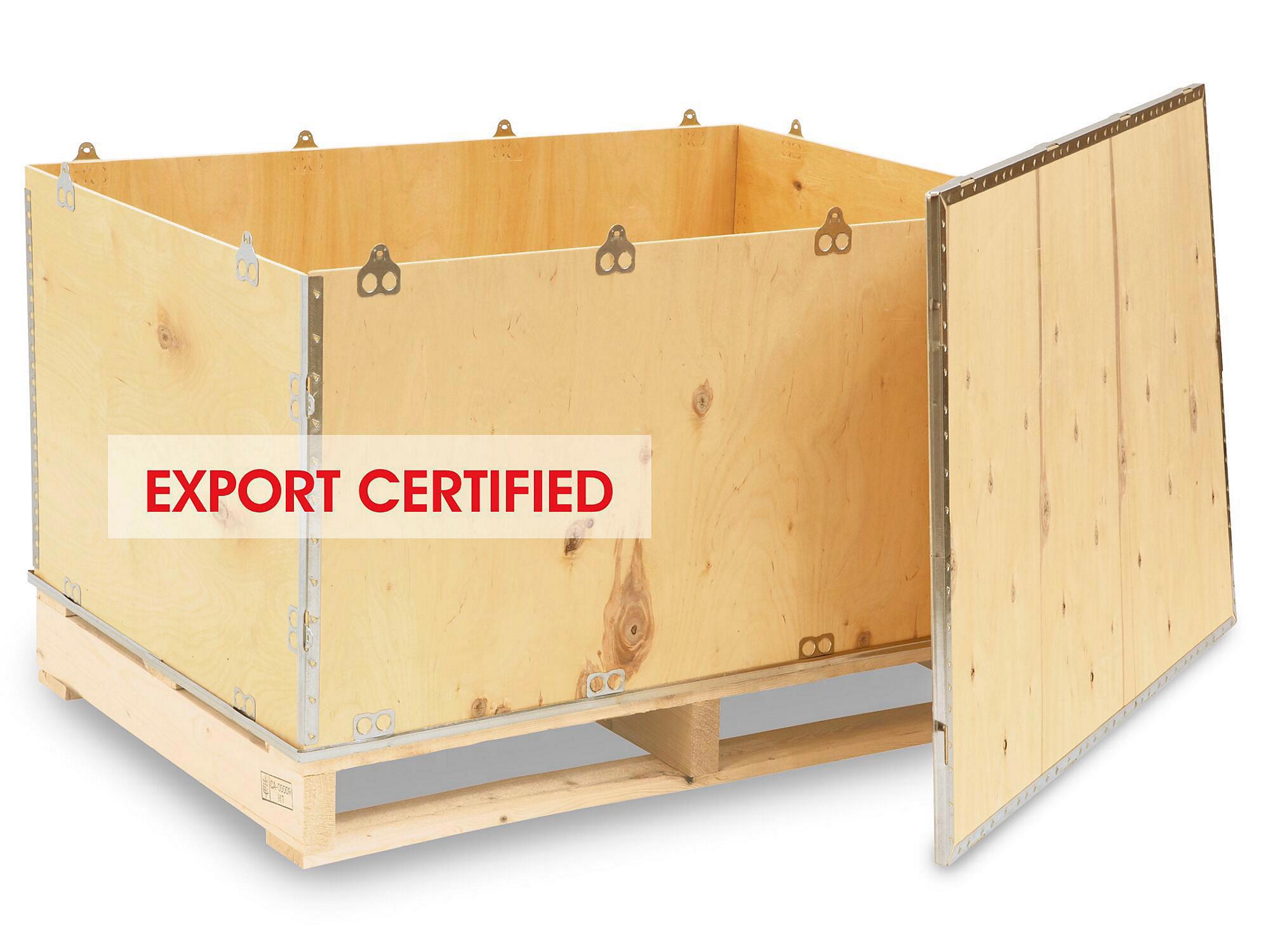 Wood Crate - 41 x 28 3 4 x 25 1 2