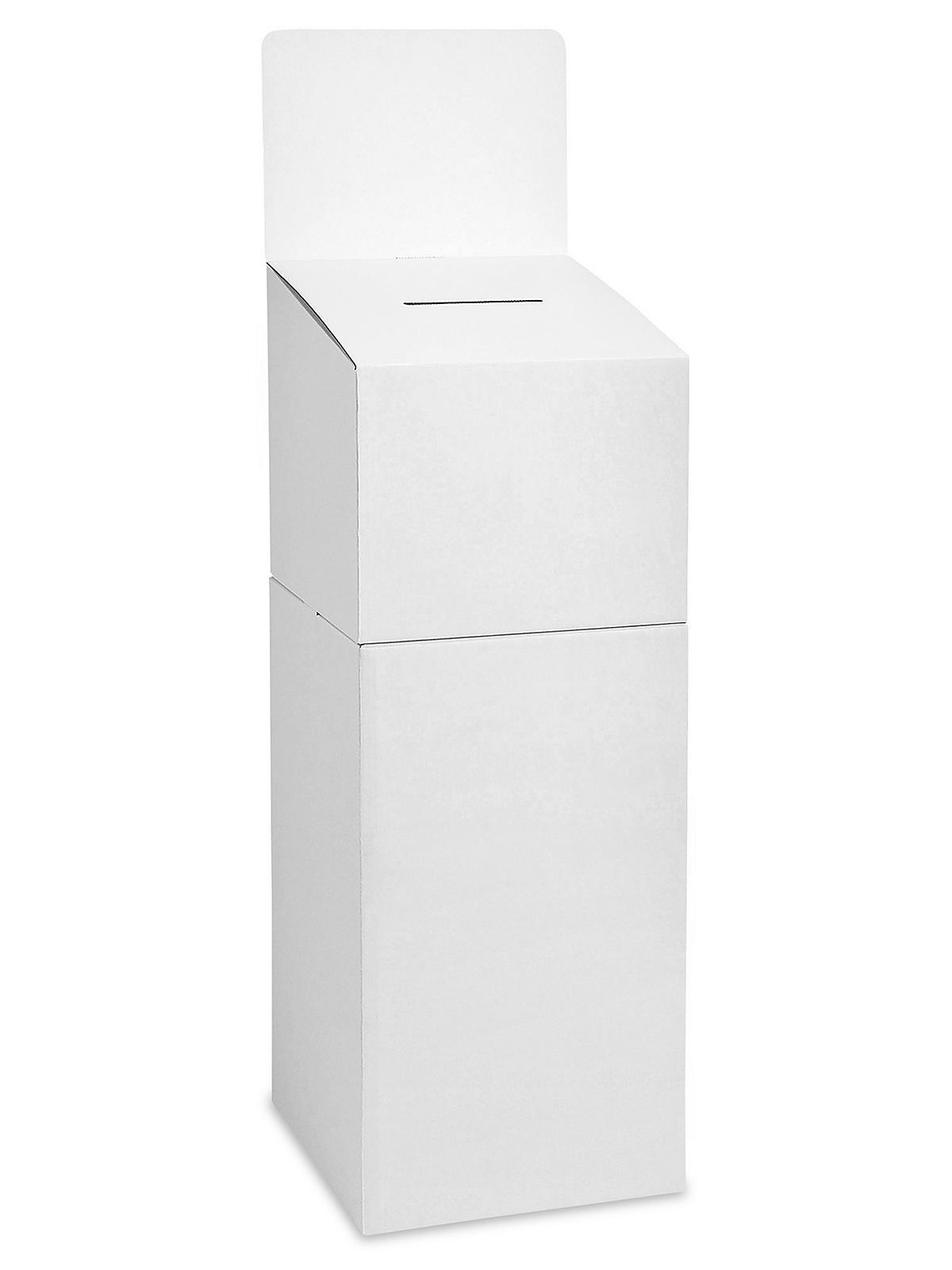 Corrugated Floor Standing Ballot Box - 1