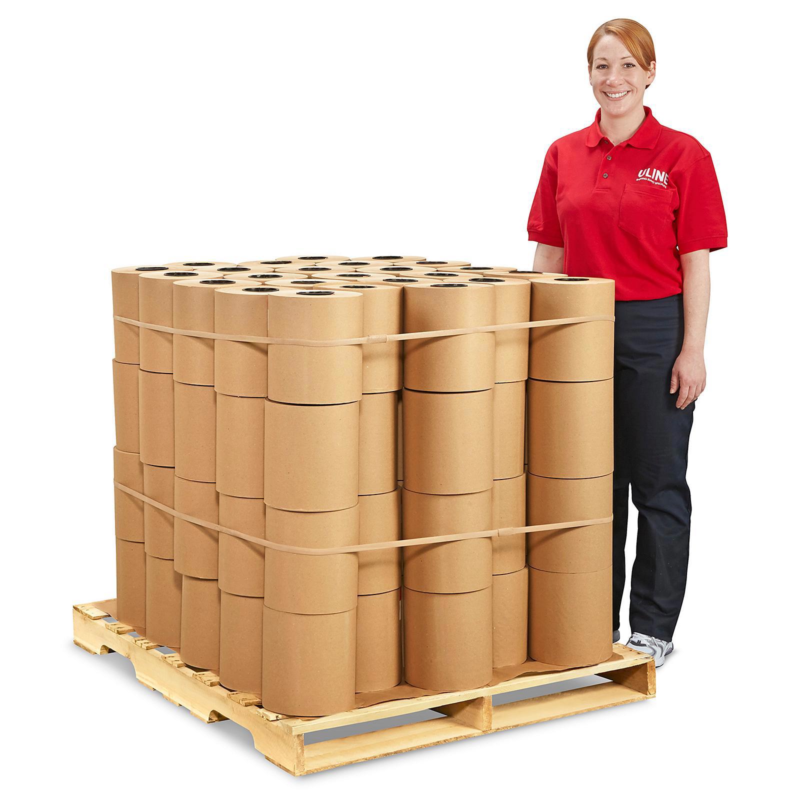 30 lb Kraft Paper Roll Skid Lot - 9