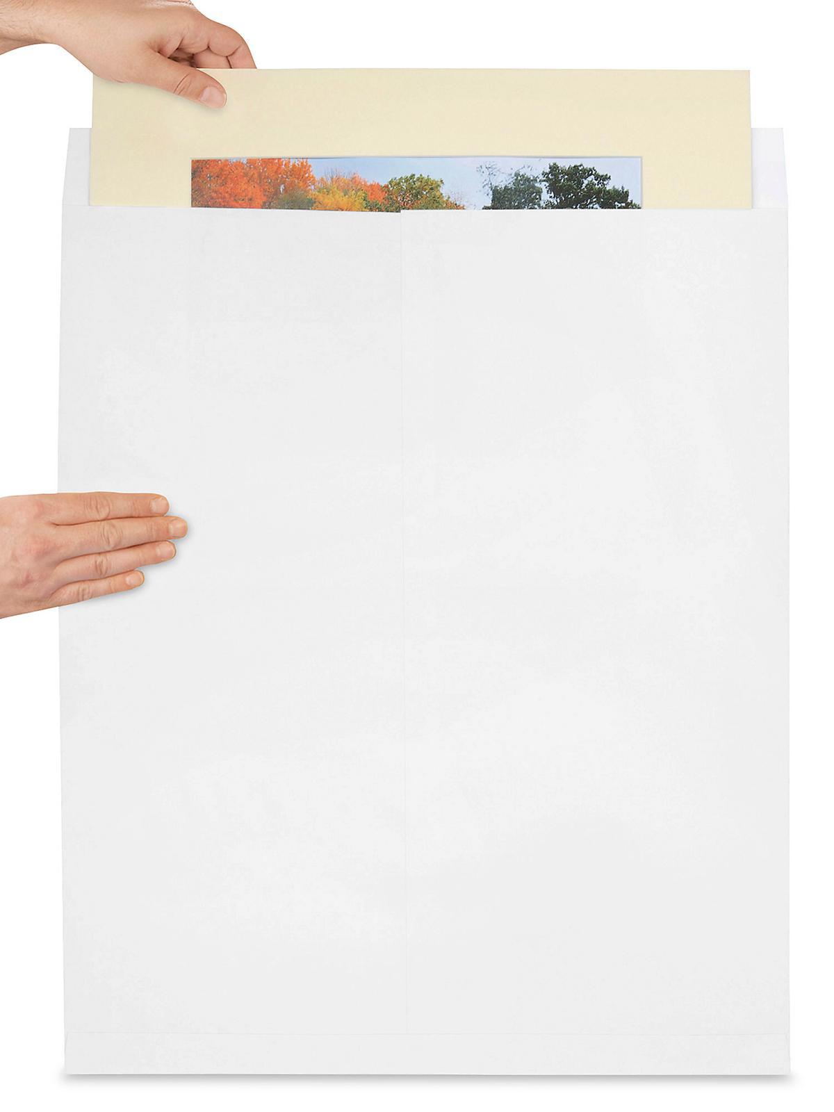 Jumbo Envelopes - White, 22 x 27
