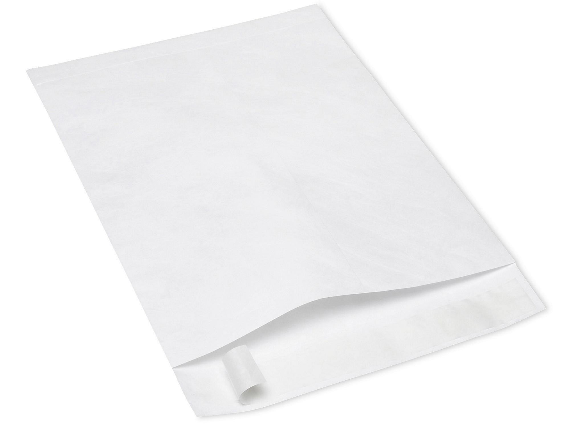 Tyvek Self-Seal White Envelopes - 15 x