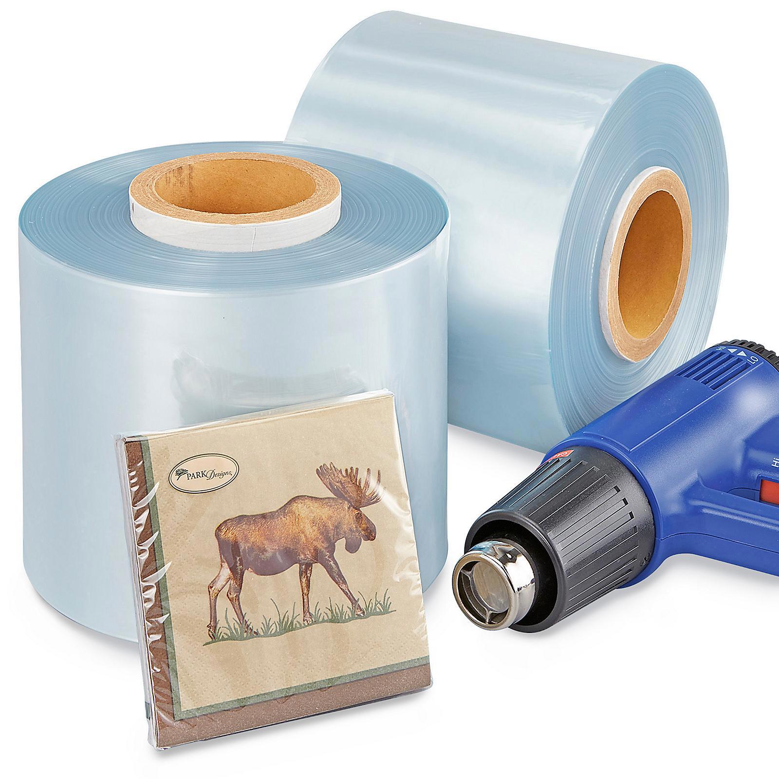 Uline PVC Shrink Film Roll - 75 gauge, 6