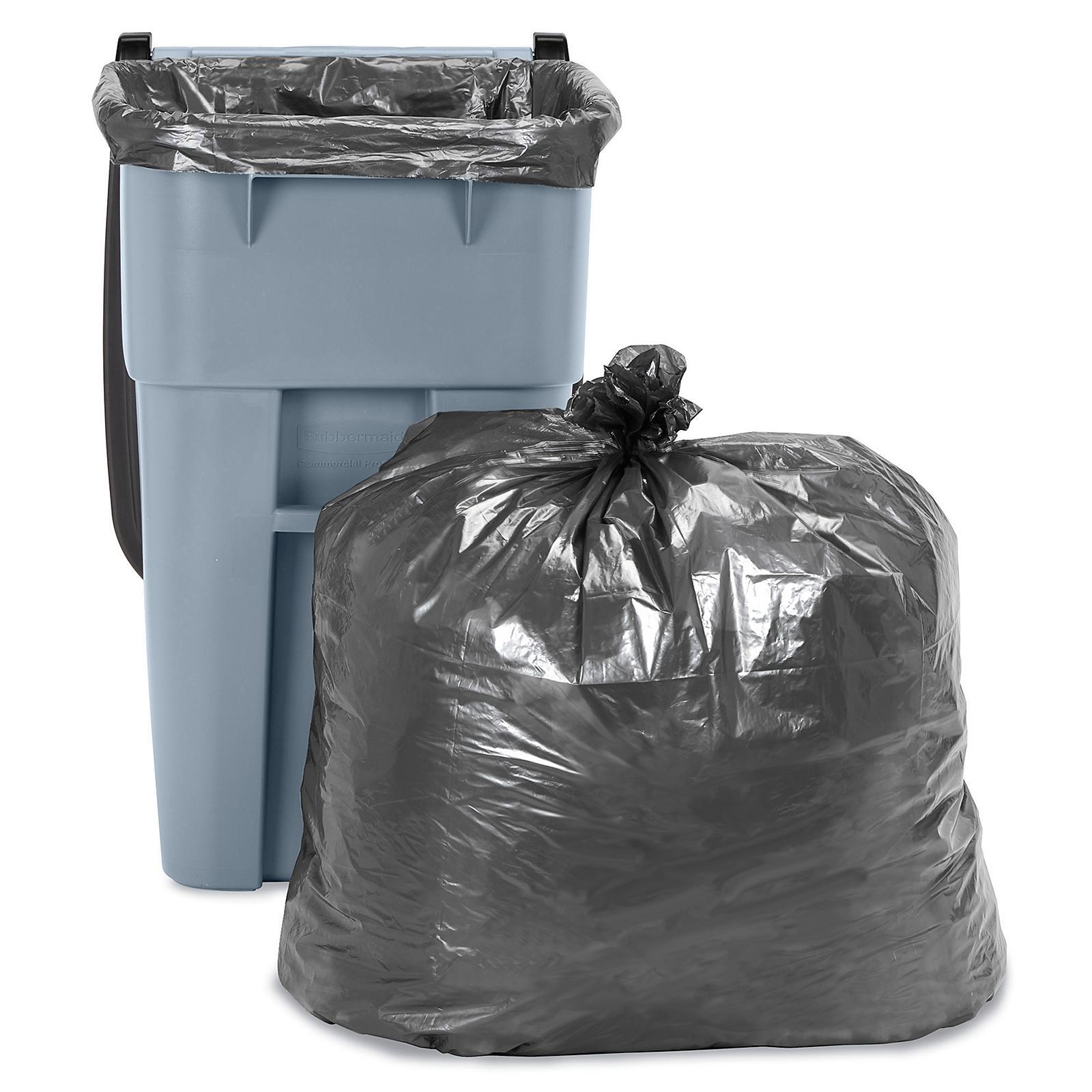 Uline Steel Tuff Trash Liners - 56-60 G
