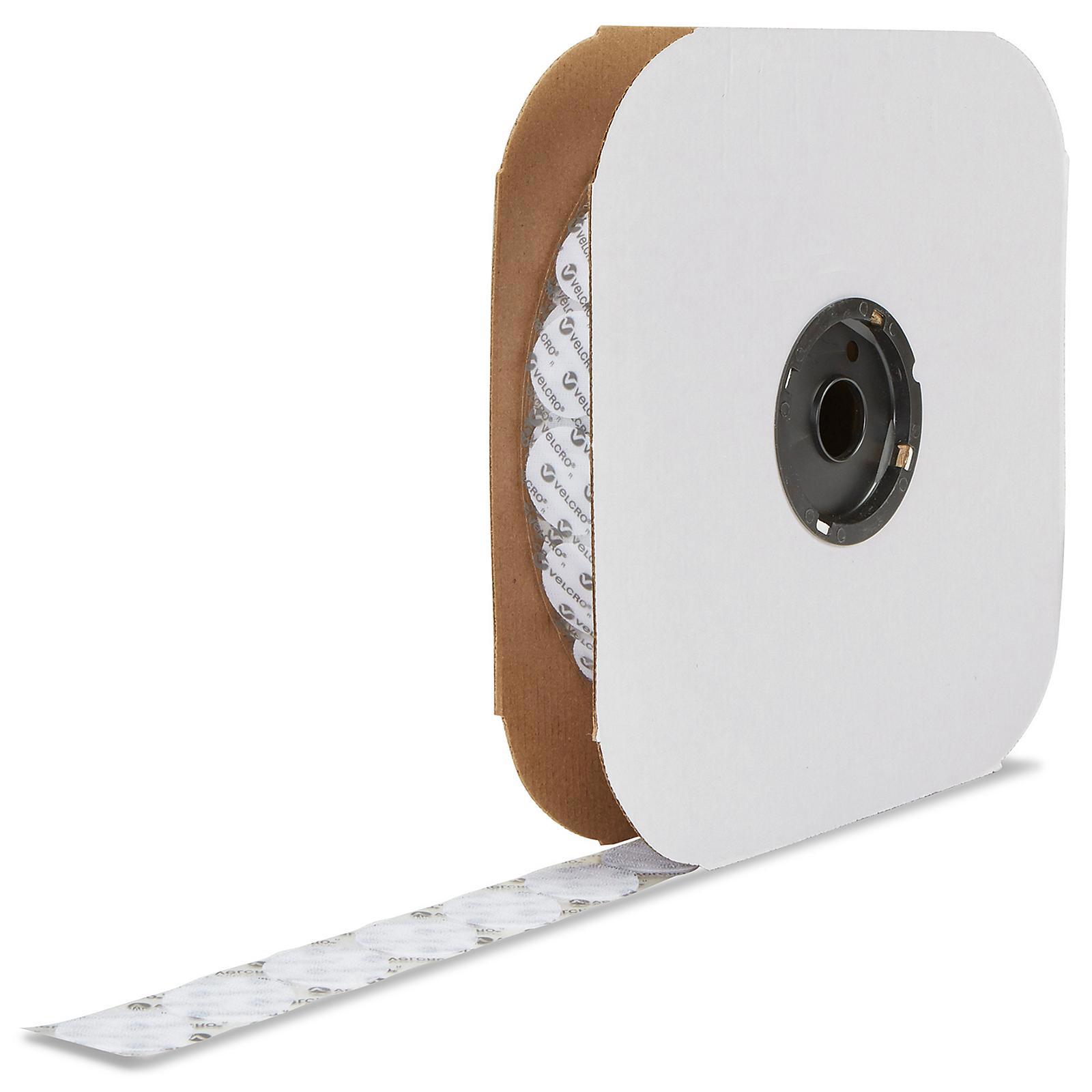 Velcro Brand Tape Dots - Hook, White, 1