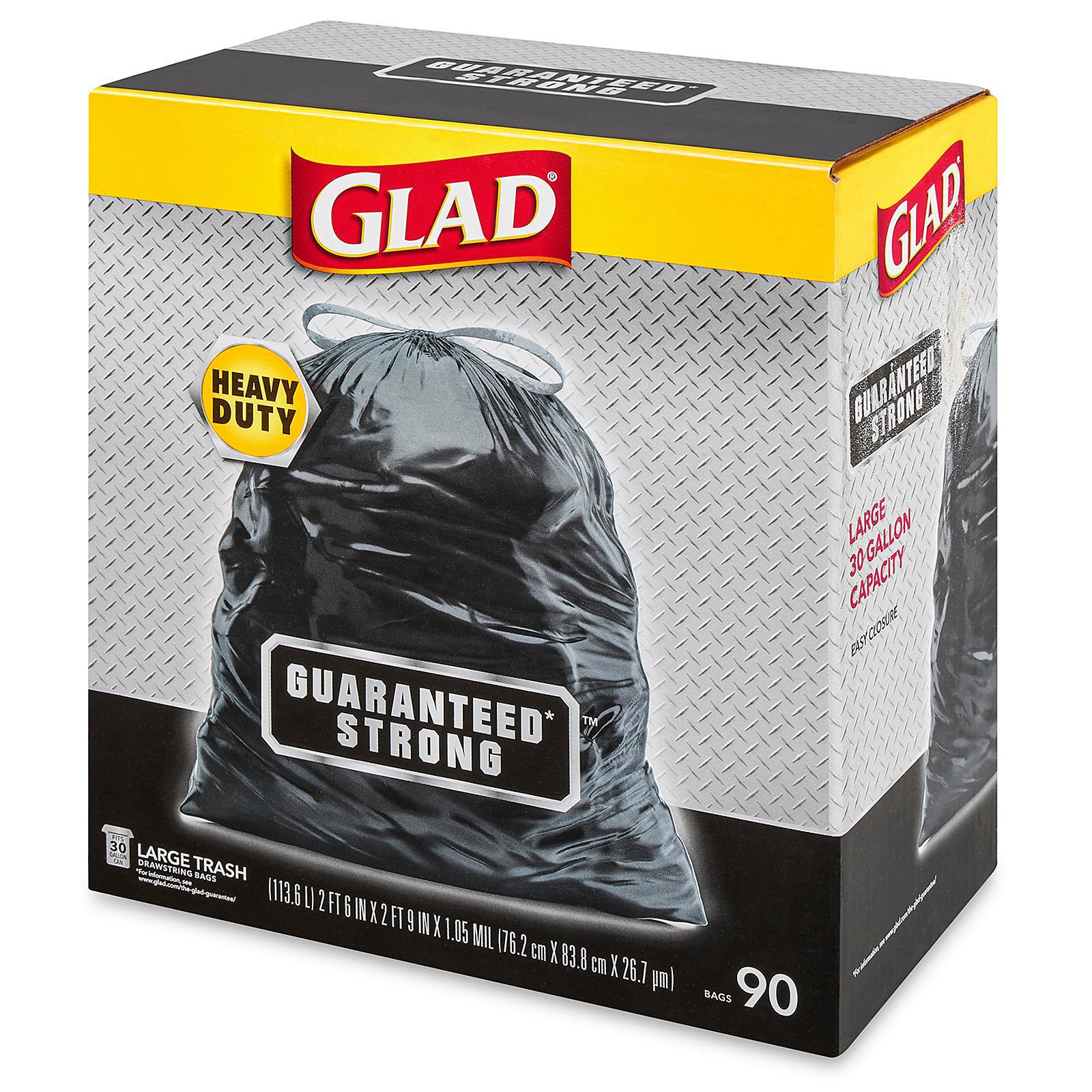 Glad Trash Bags - 30 Gallon. Sold in mu