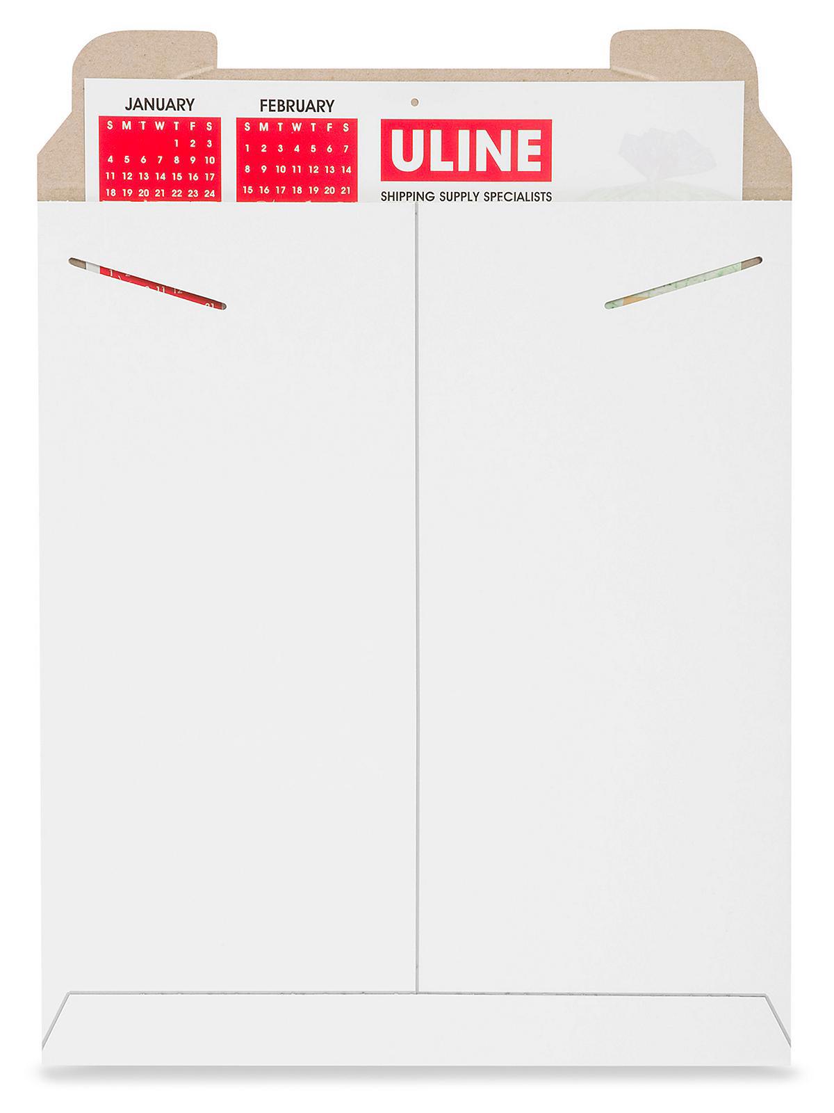 White Tab Locking Stayflats #4 - 12 3 4