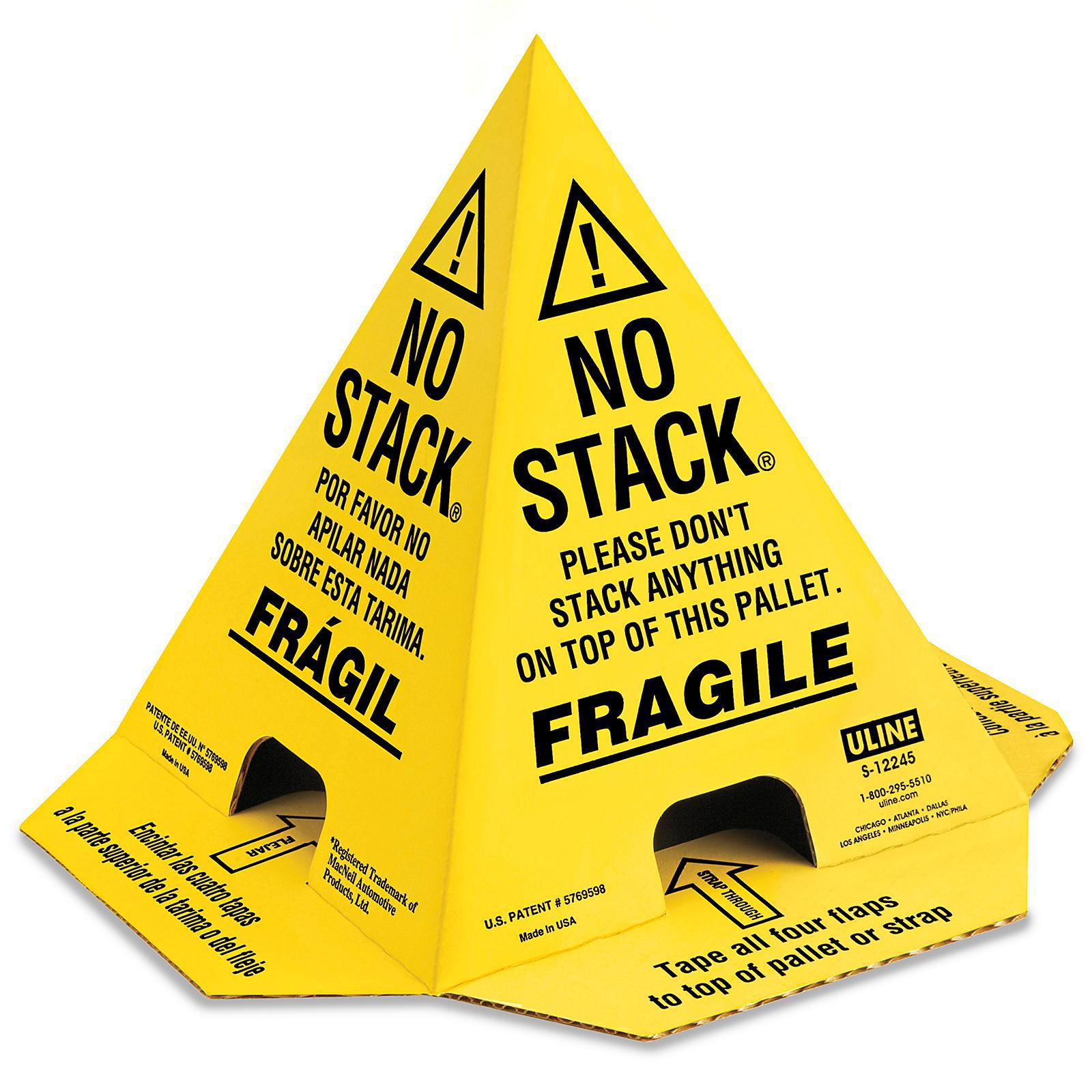 Pallet Cones - Yellow. Sold in multiples