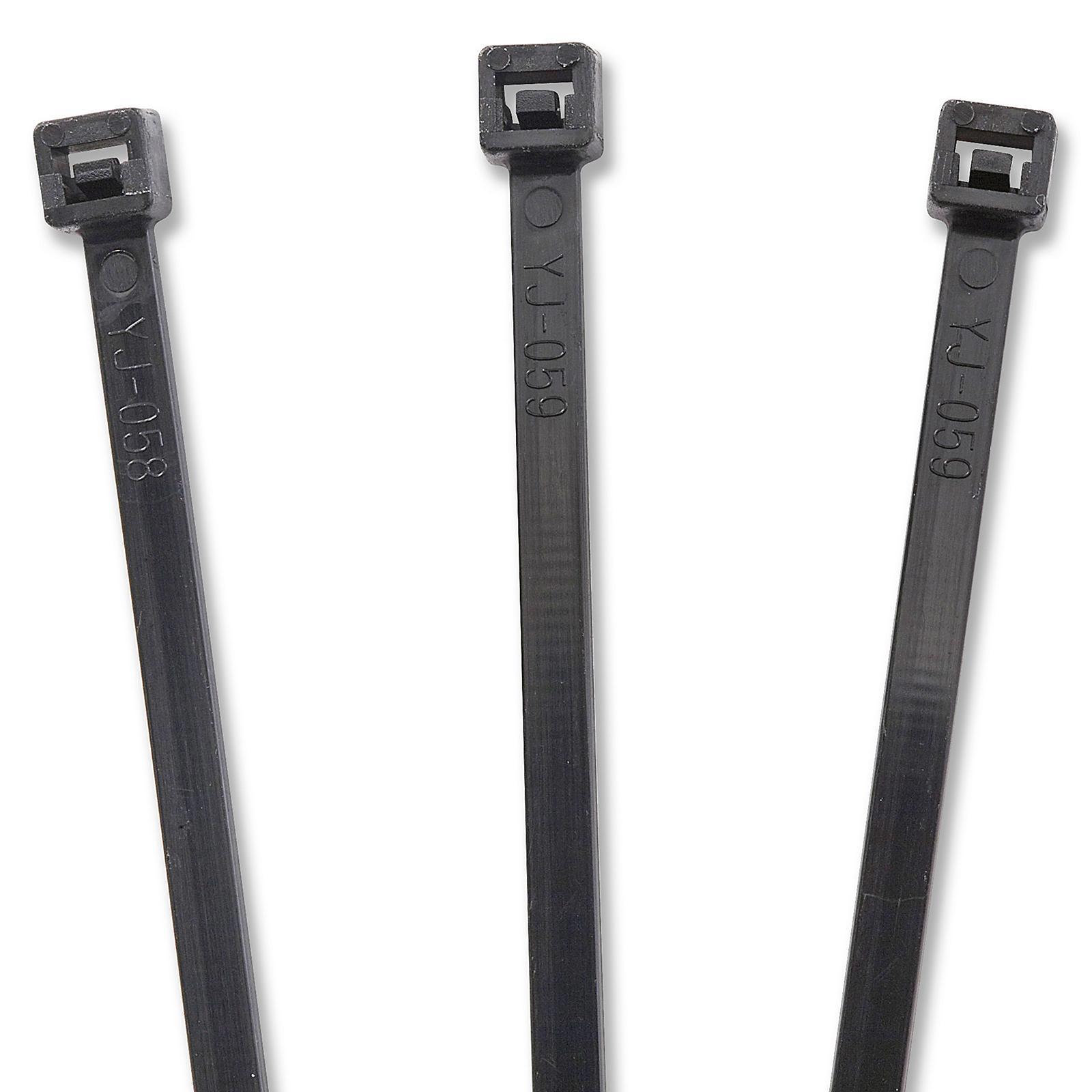 Black UV Stabilized Nylon Cable Ties - 2