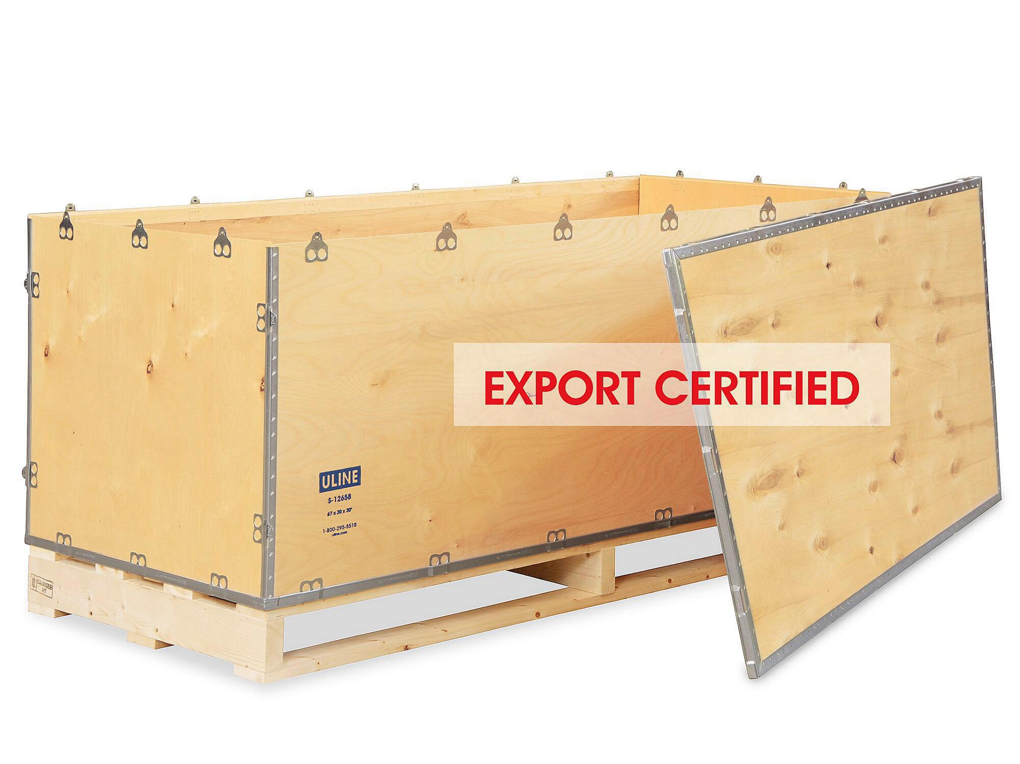 Wood Crate - 67 x 30 x 30