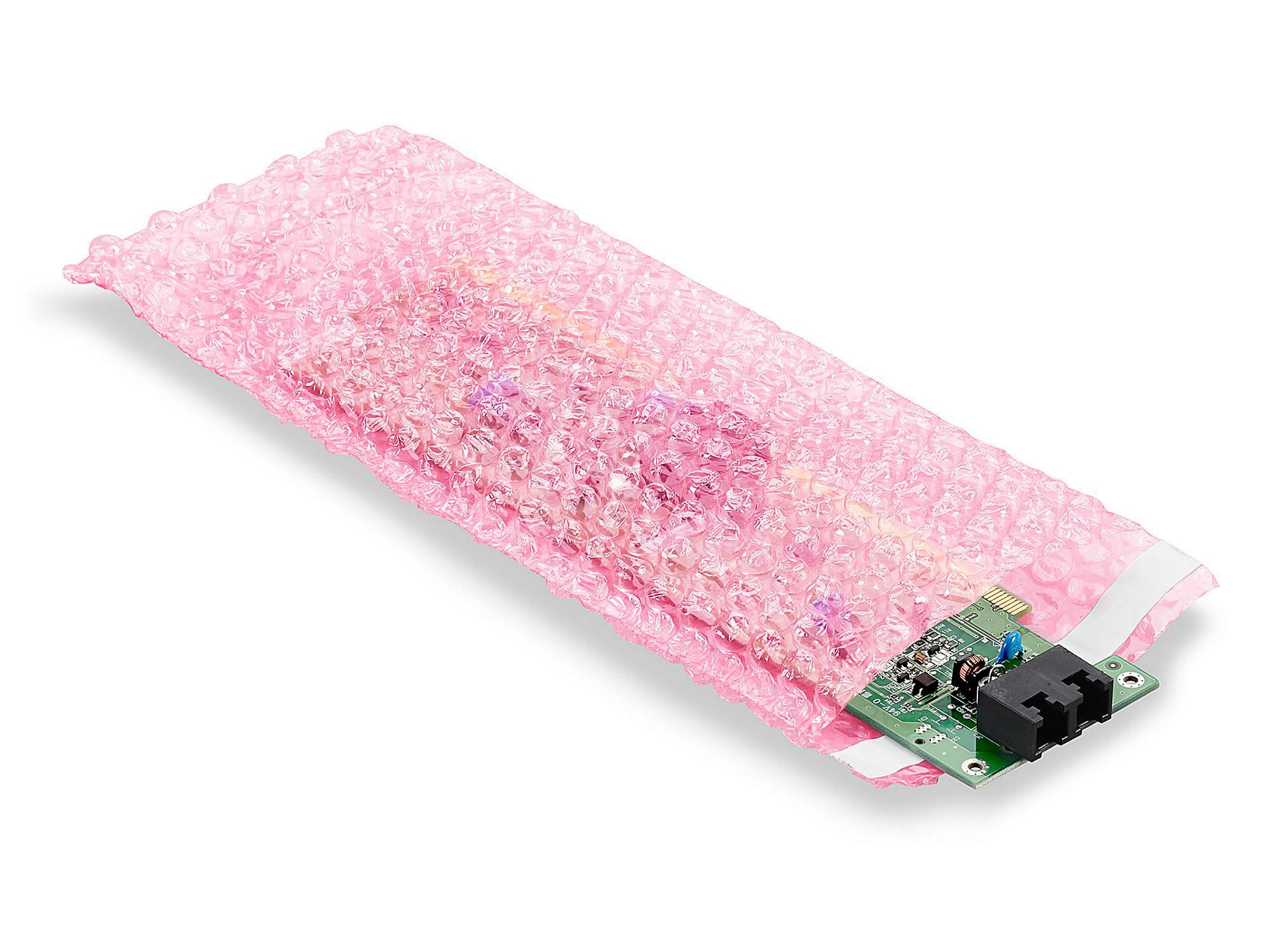 Anti-Static Bubble Bags - Self-Seal, 4 x