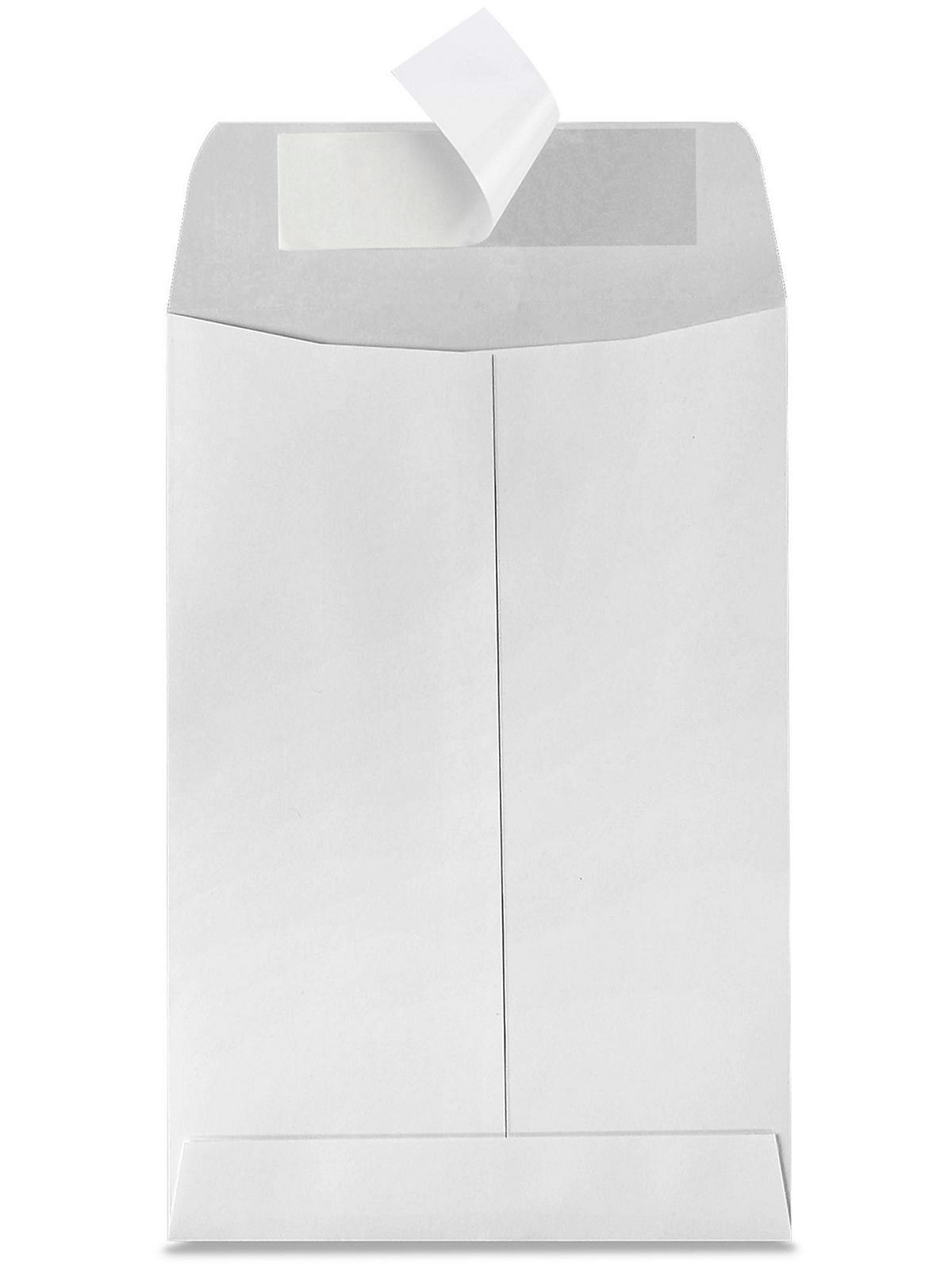 Self-Seal Envelopes - White, 6 x 9