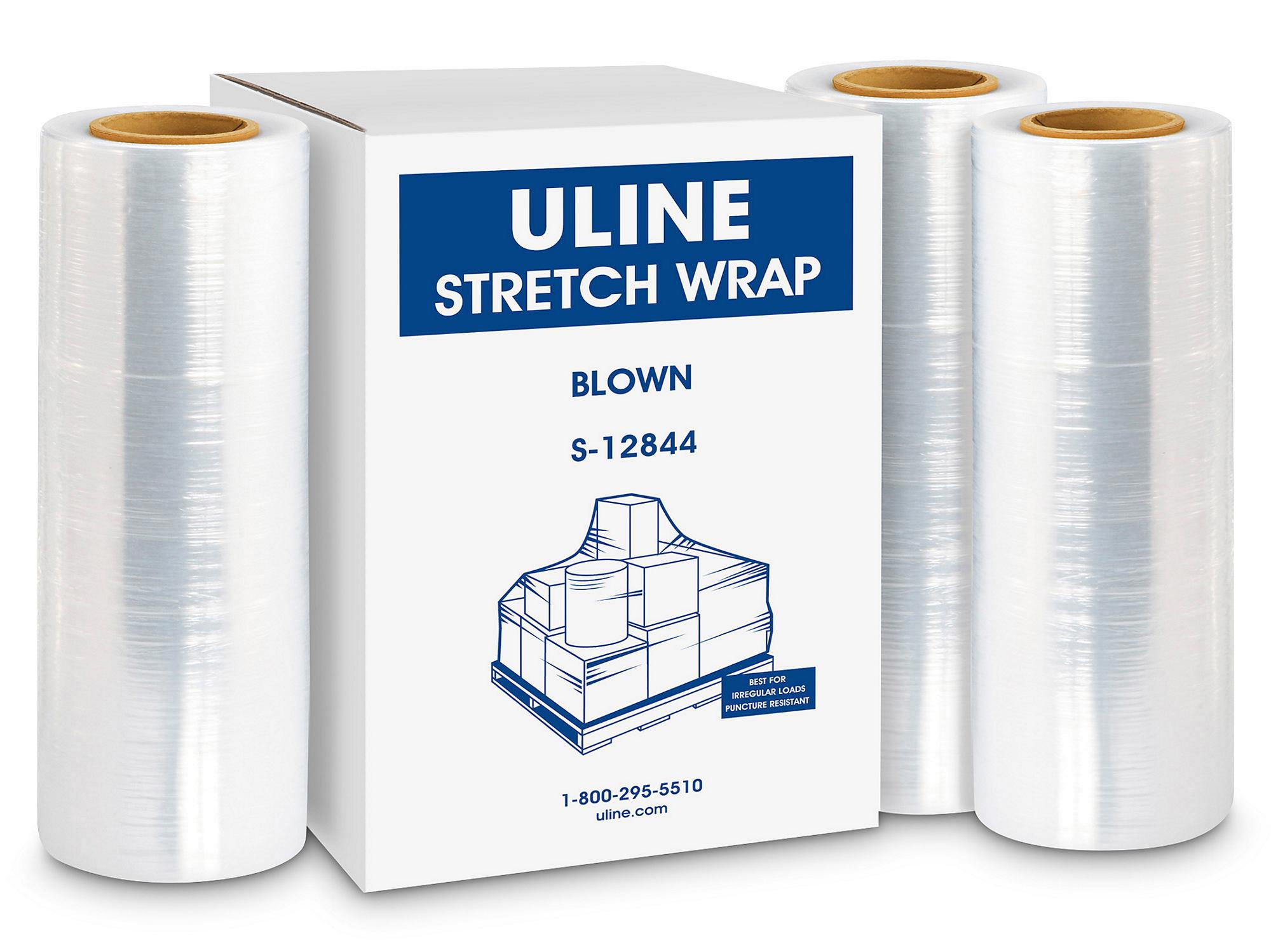 Uline Stretch Wrap - Blown, 120 gauge, 1