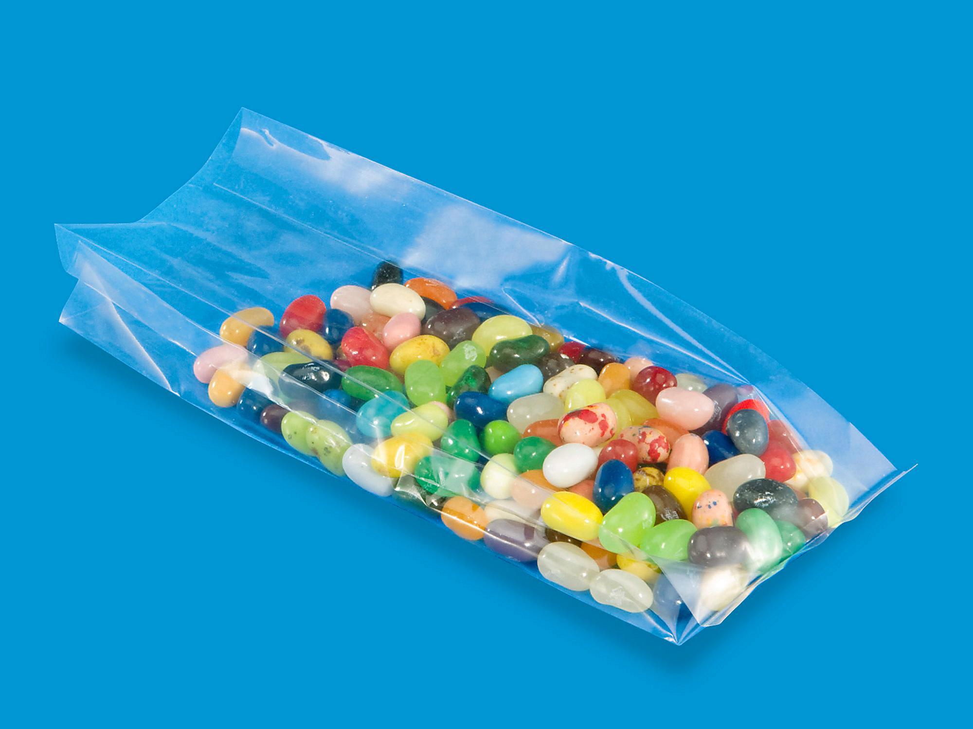 Gusseted Polypropylene Bags - 1.5 Mil, 3