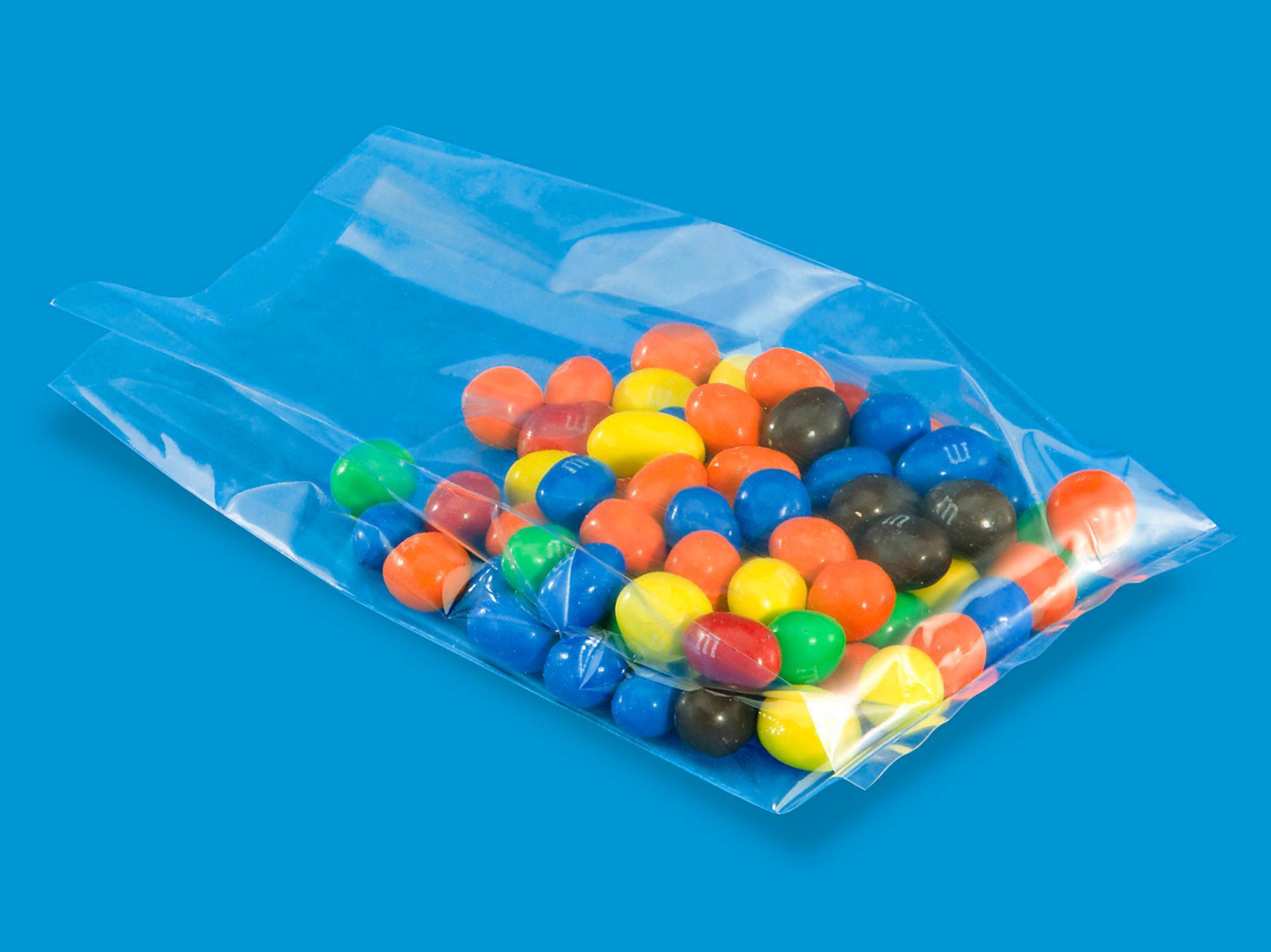 Gusseted Polypropylene Bags - 1.5 Mil, 4