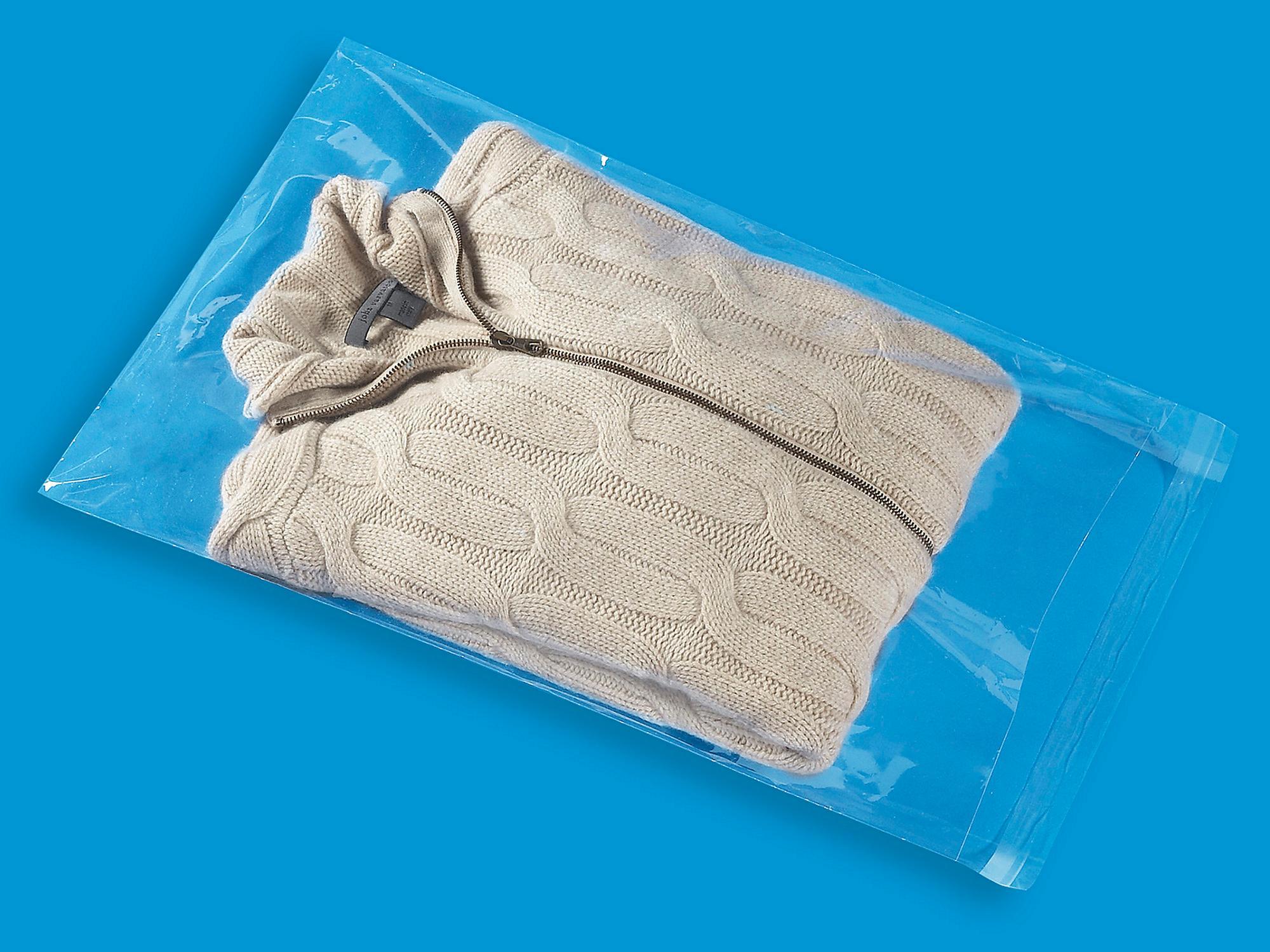 Resealable Polypropylene Bags - 1.5 Mil,