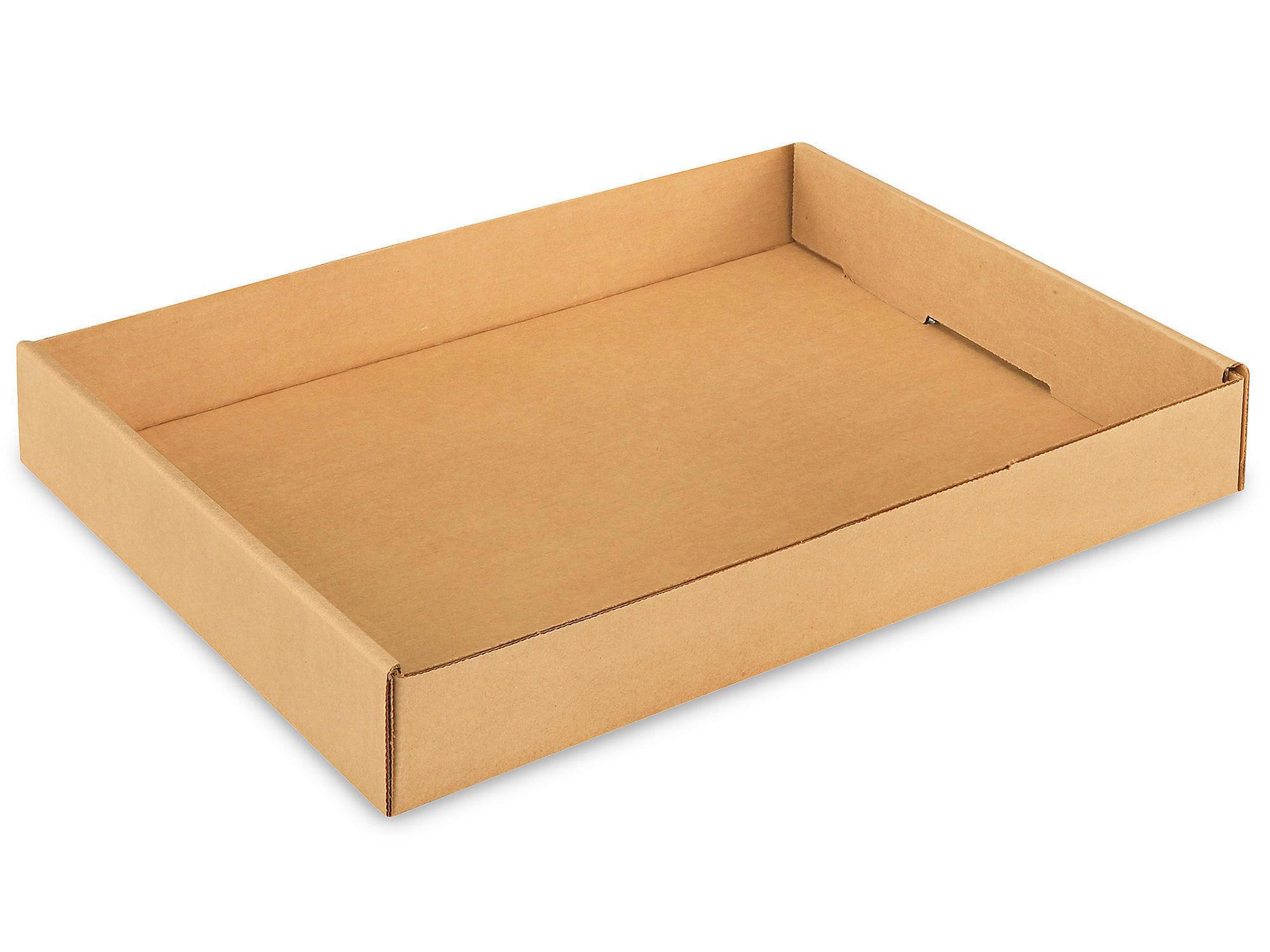 Corrugated Trays - Kraft, 15 x 12 x 2