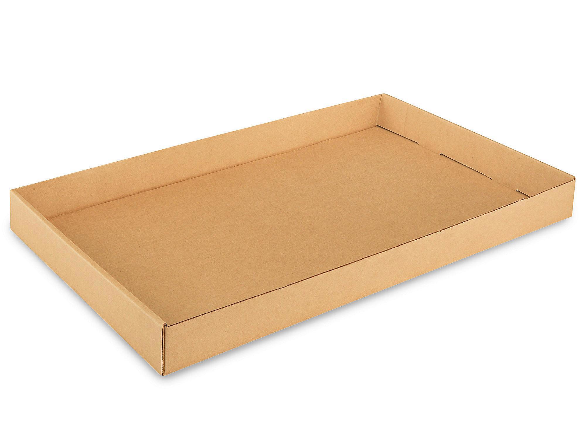 Corrugated Trays - Kraft, 24 x 15 x 2