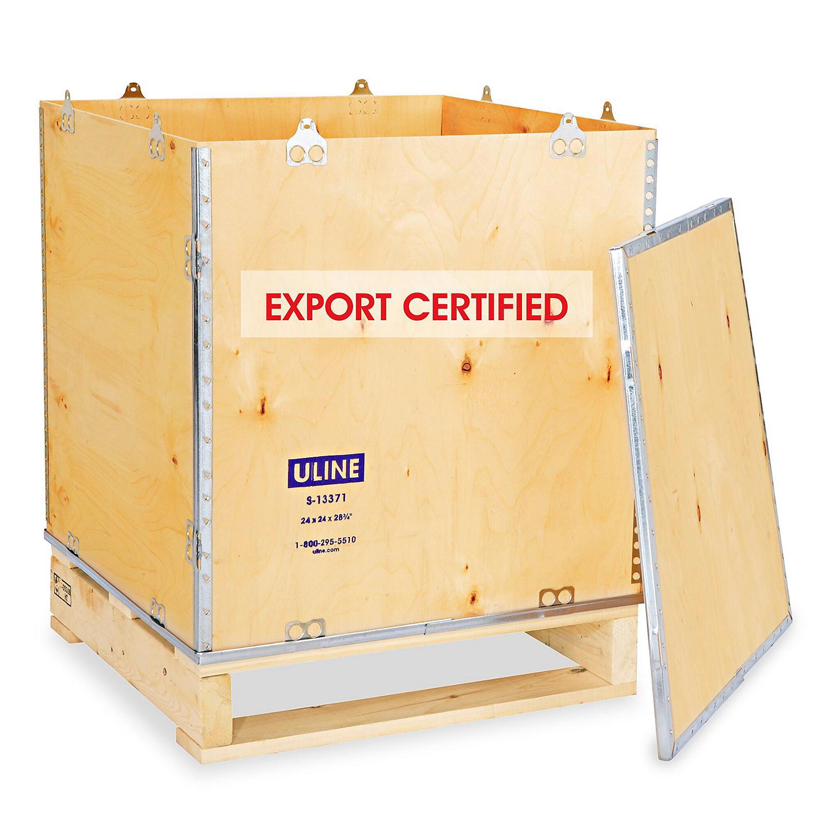 Wood Crate - 24 x 24 x 28 3 4