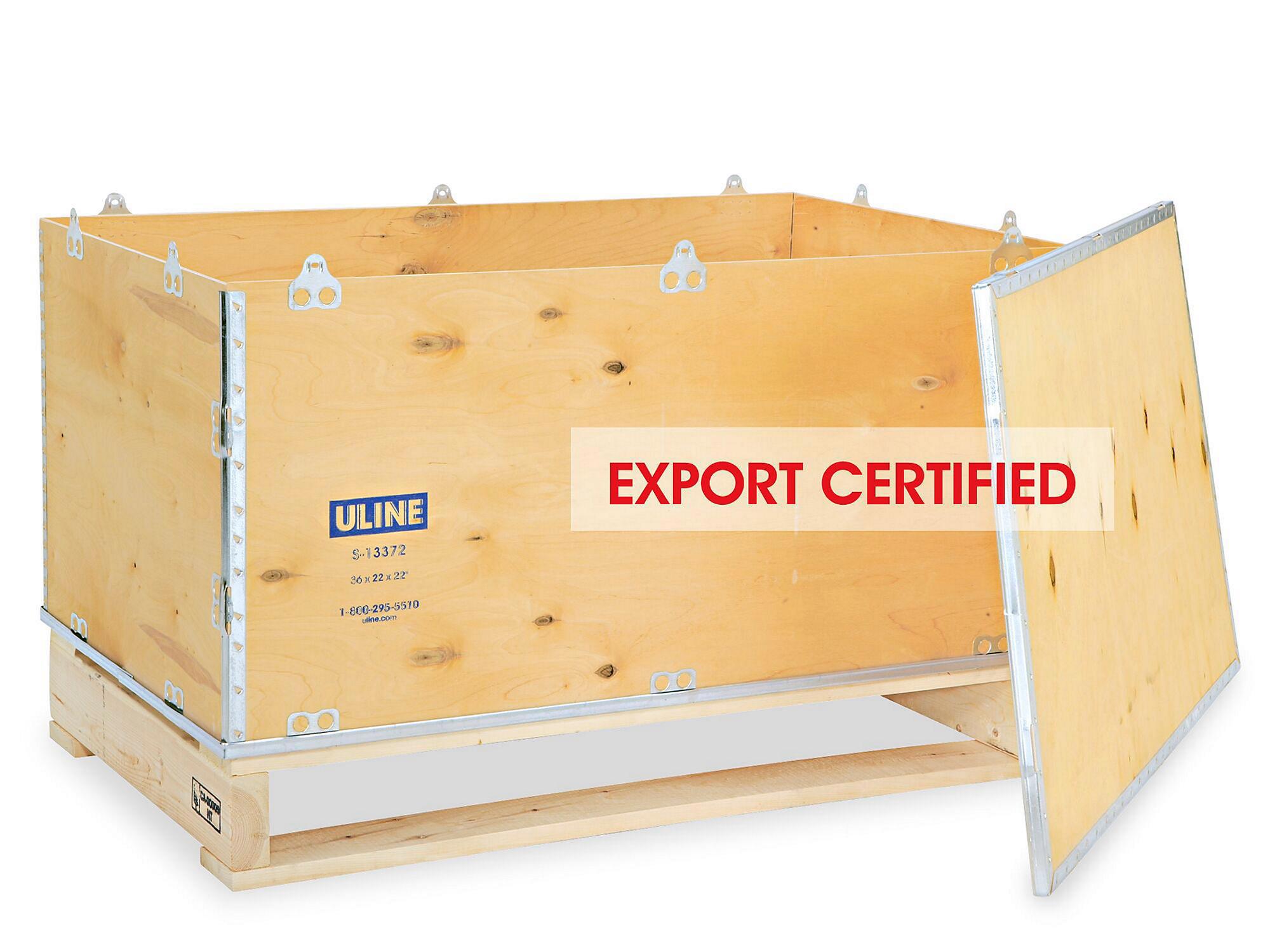 Wood Crate - 36 x 22 x 22