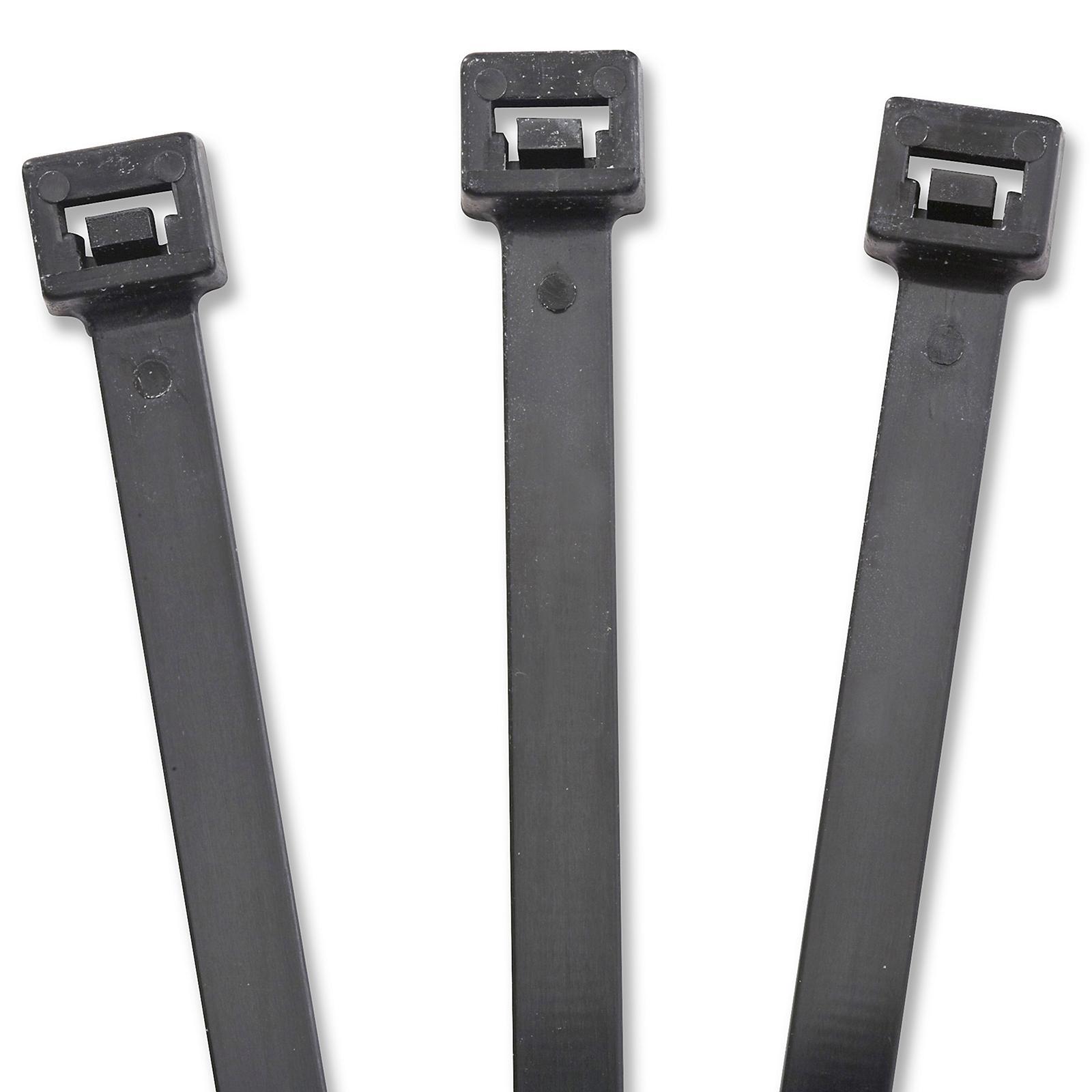 Black UV Stabilized Nylon Cable Ties - 3