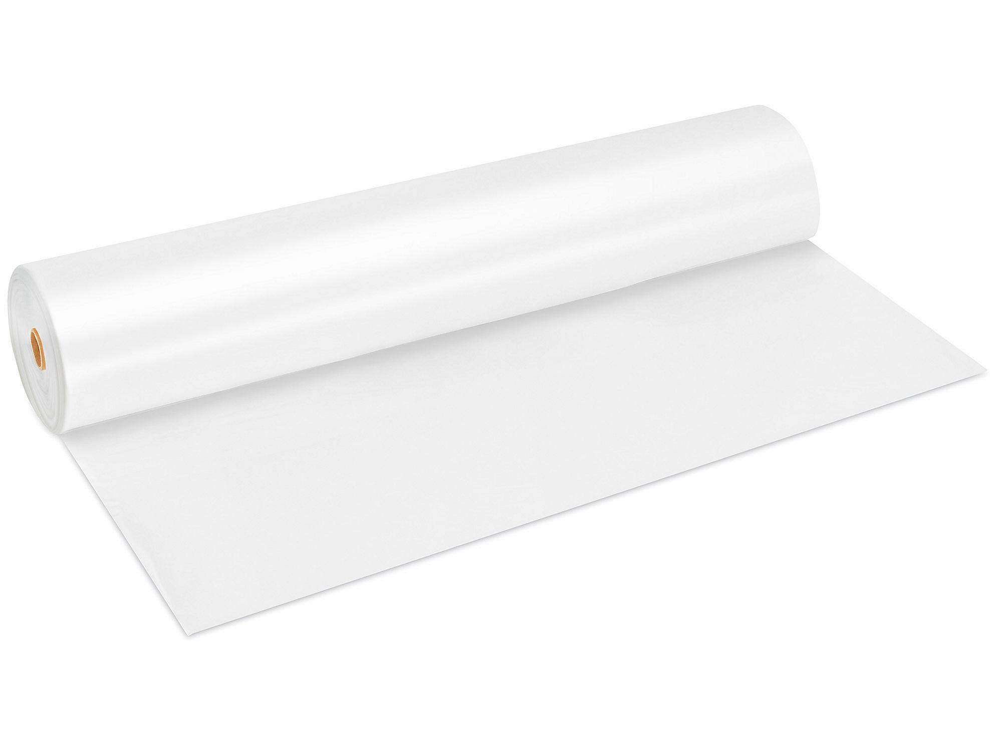 Clear Poly Sheeting - 2 Mil, 20' x 200'.