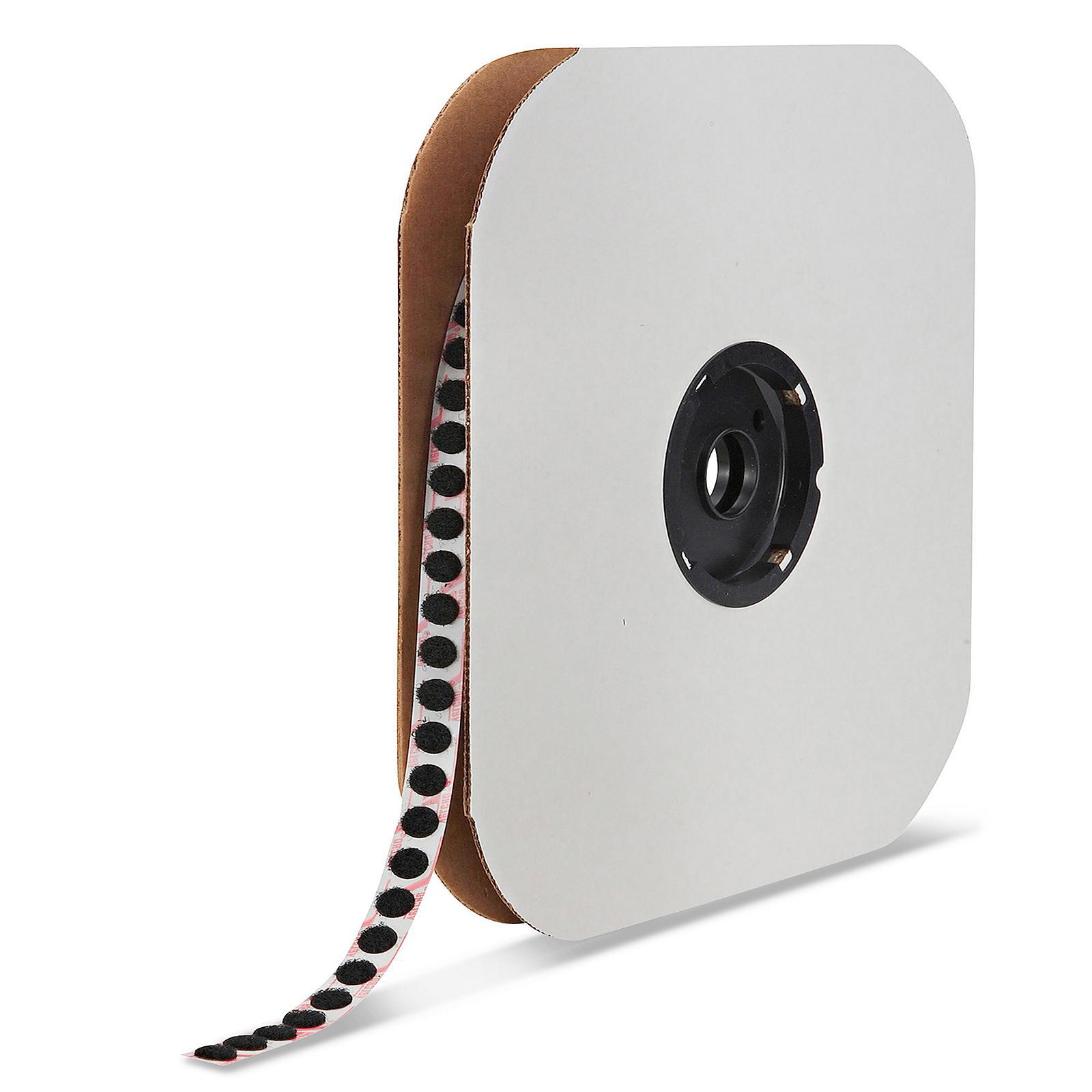 Velcro Brand Tape Dots - Loop, Black, 3