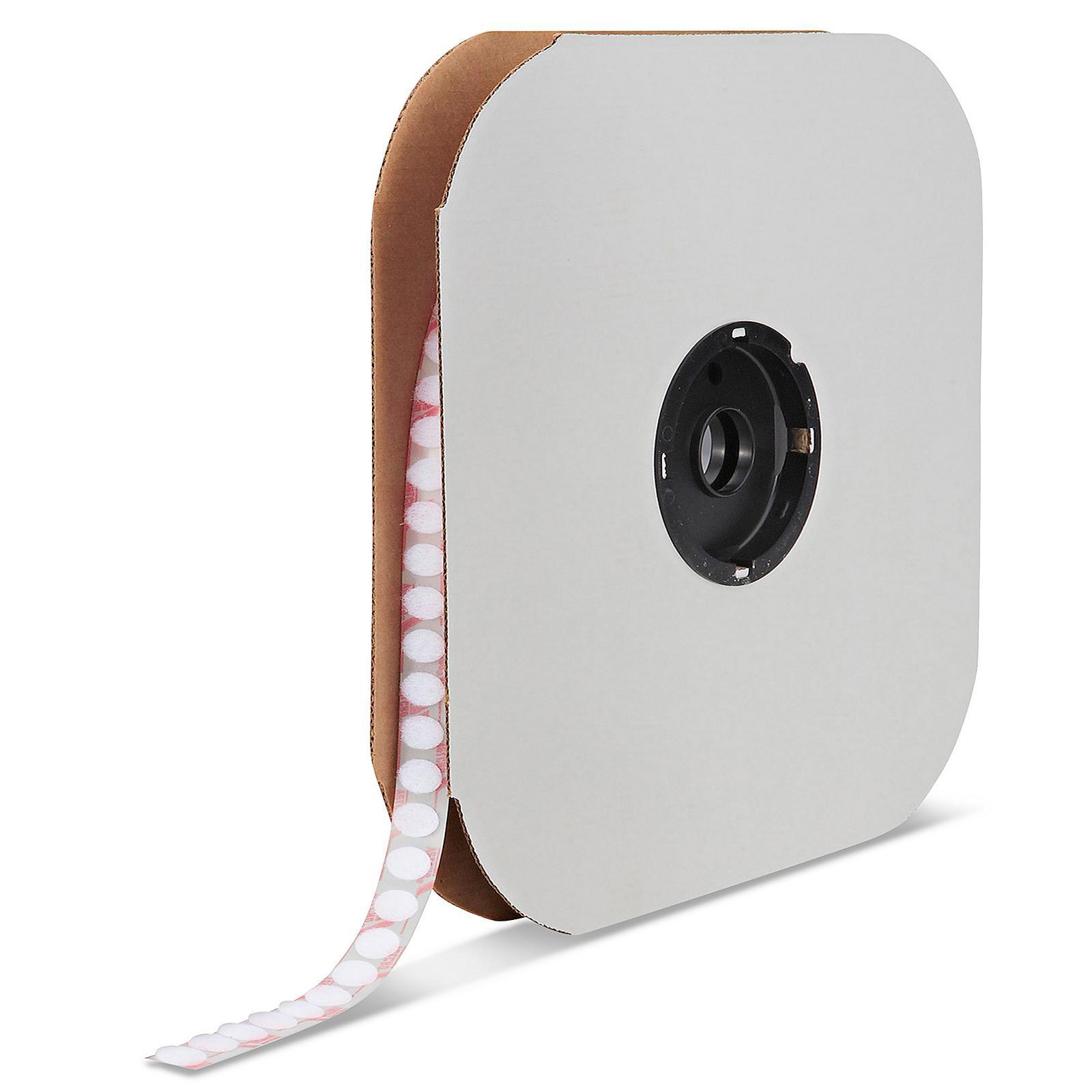 Velcro Brand Tape Dots - Loop, White, 3