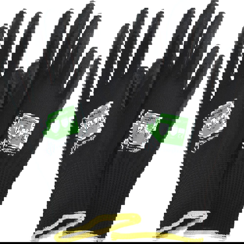 Cut, Puncture & Abrasion-Resistant Gloves: Superior Glove Works S13KBFNT, ANSI Cut A3, ANSI Puncture 3, Foam Nitrile, Nylon & Stainless Steel