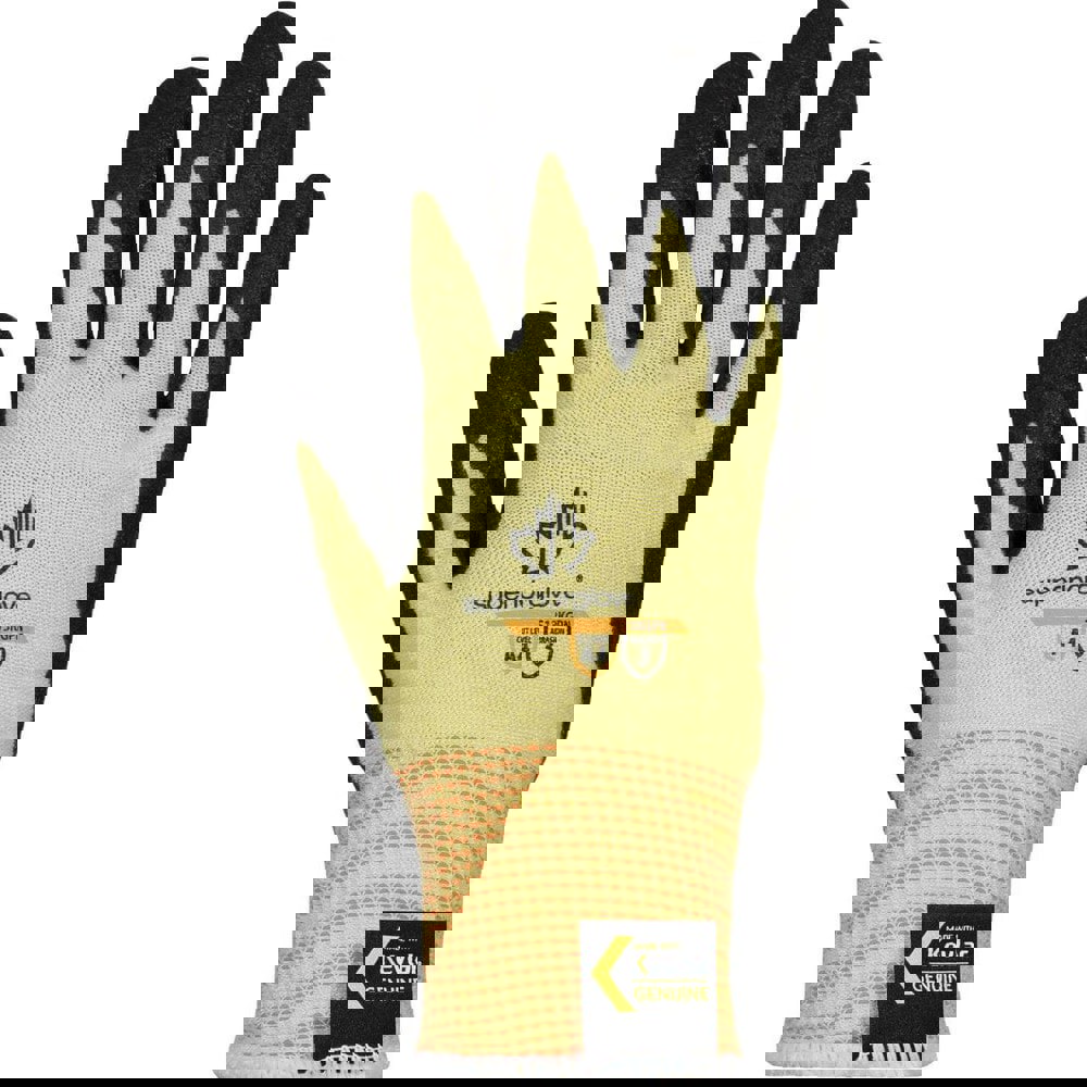 Cut & Puncture Resistant Gloves; Style: Knit ; Coating Material: Micropore Nitrile ; Coating Coverage: Palm & Fingers ; Glove Type: Cut, Puncture & Abrasion-Resistant ; ANSI/ISEA Cut Resistance Level: A4 ; Primary Material: ParaActiv