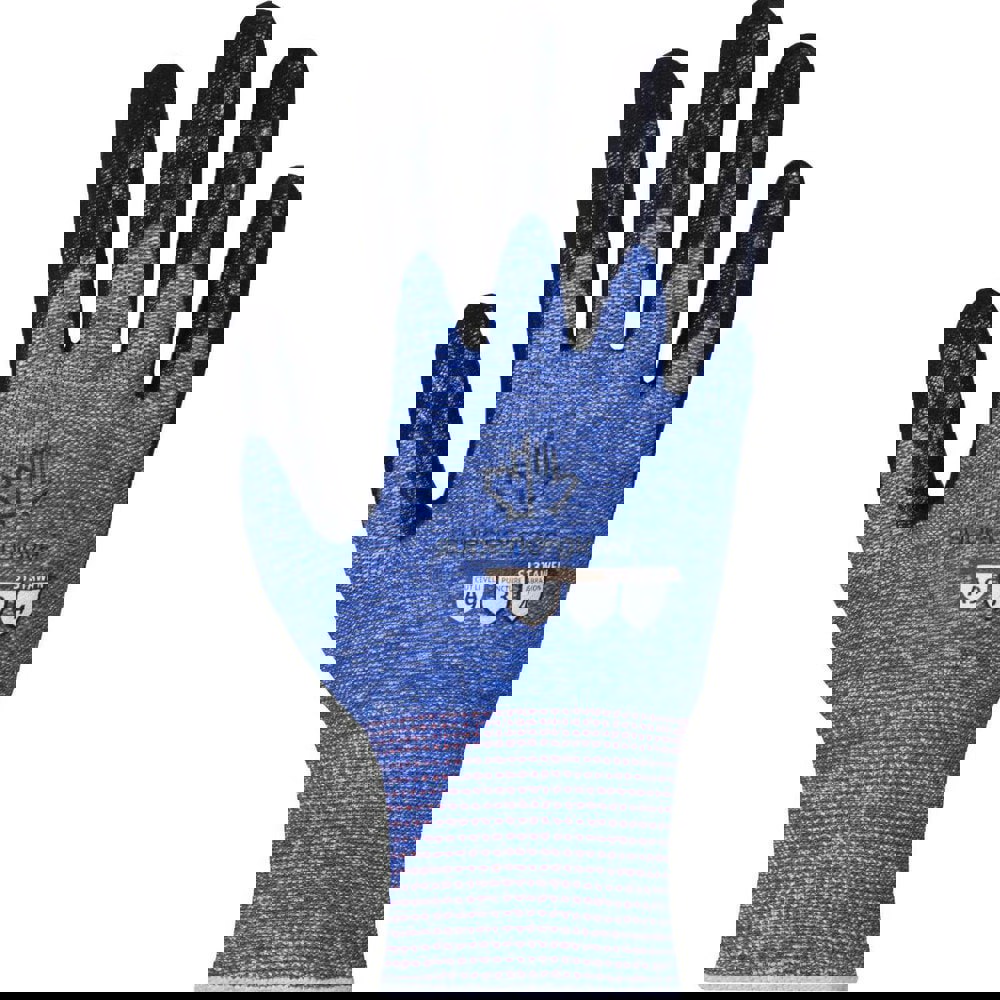 Cut & Puncture Resistant Gloves; Style: Knit ; Coating Material: Foam Nitrile ; Coating Coverage: Palm & Fingers ; Glove Type: Cut, Puncture & Abrasion-Resistant ; ANSI/ISEA Cut Resistance Level: A9 ; Primary Material: TenActiv