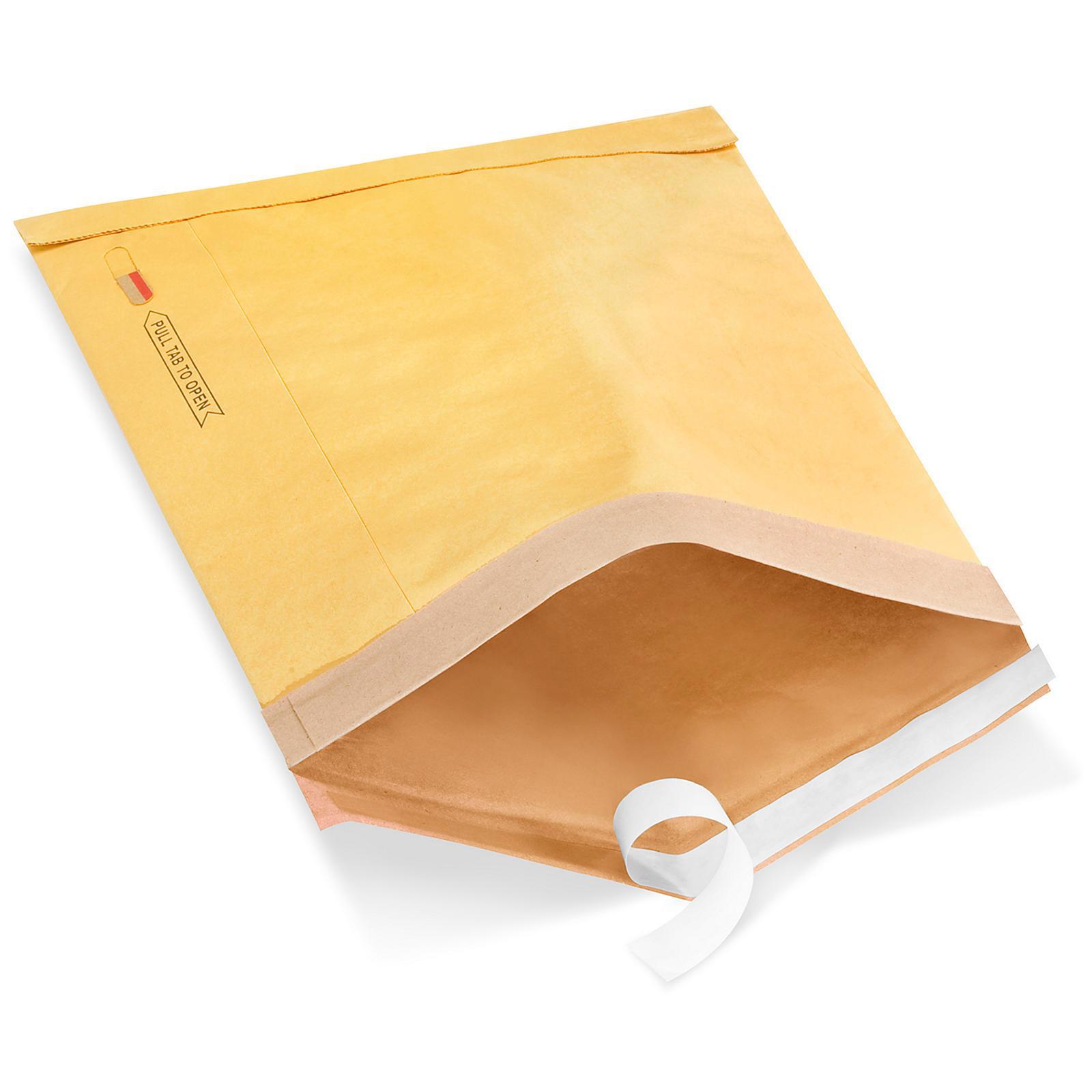 Uline Gold Self-Seal Padded Mailers #4 S