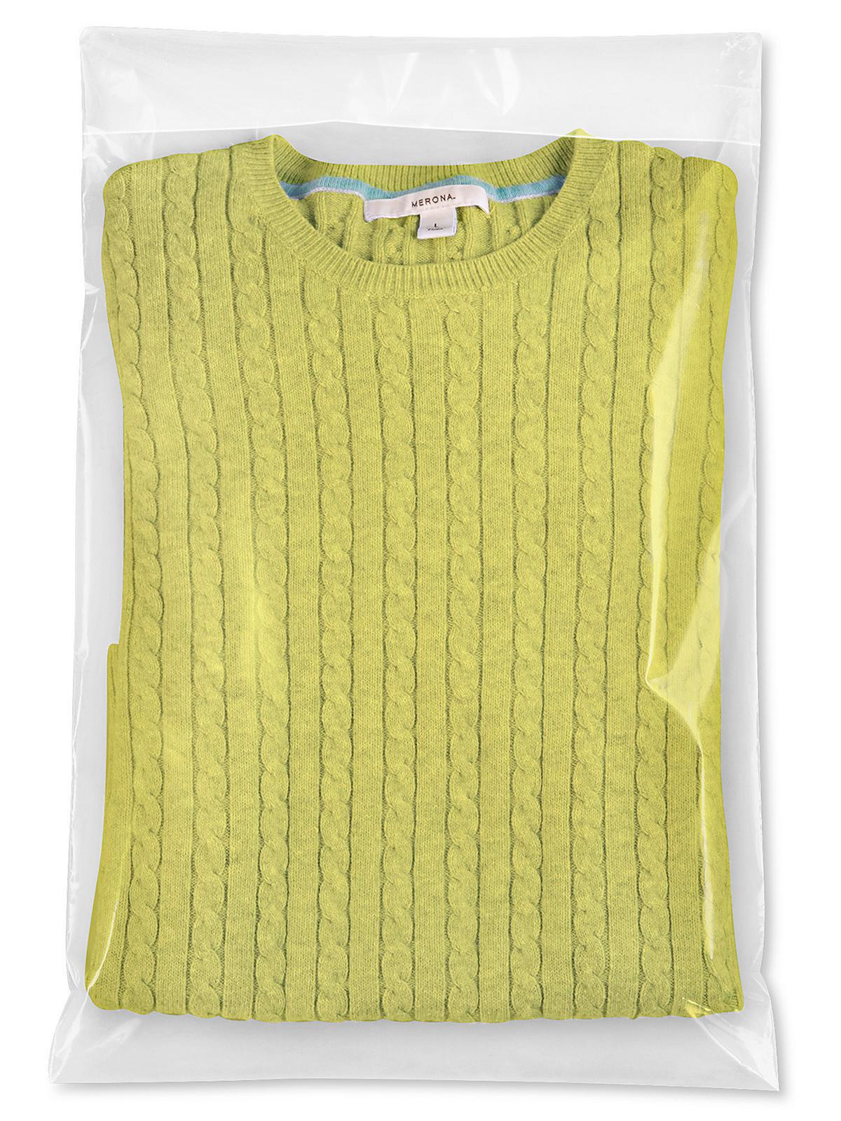 Flap Lock Poly Bags - 2 Mil, 12 x 18