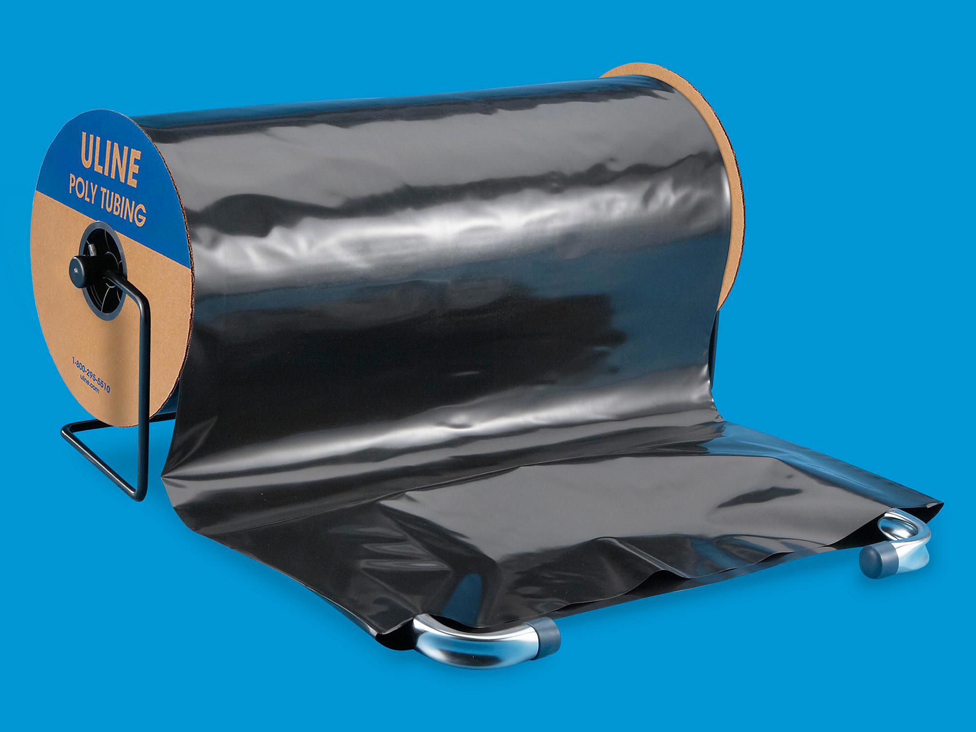 Black Poly Tubing Roll - 4 Mil, 24